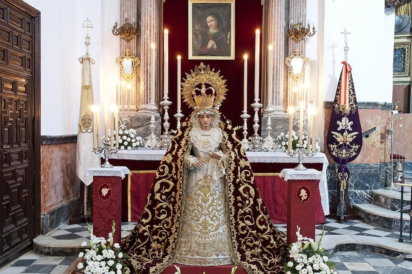 La Virgen de la Amargura, de la cofradía de Humildad y Paciencia