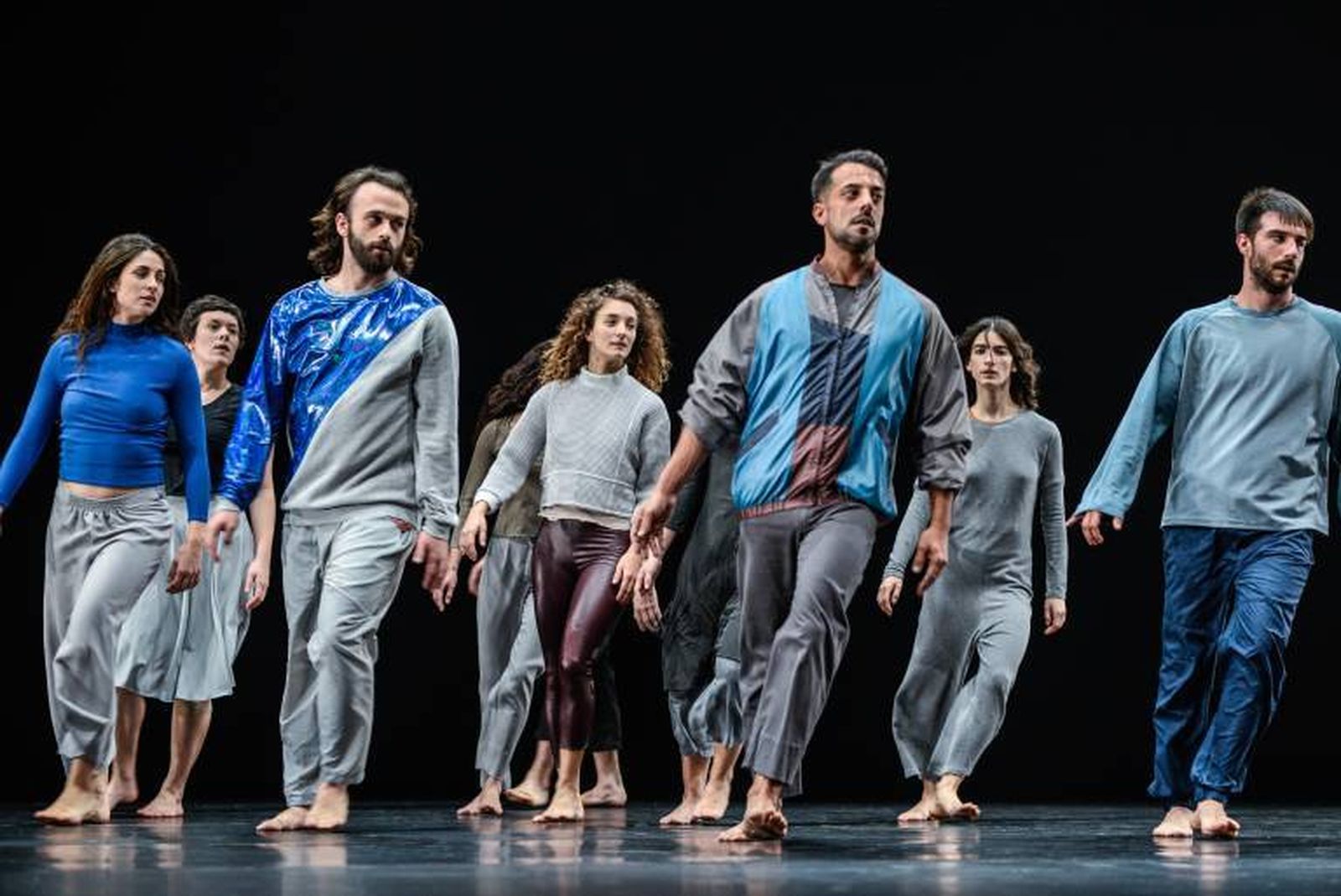 Una imagen que refleja el gran dinamismo de la coreografía de Jesús Rubio.