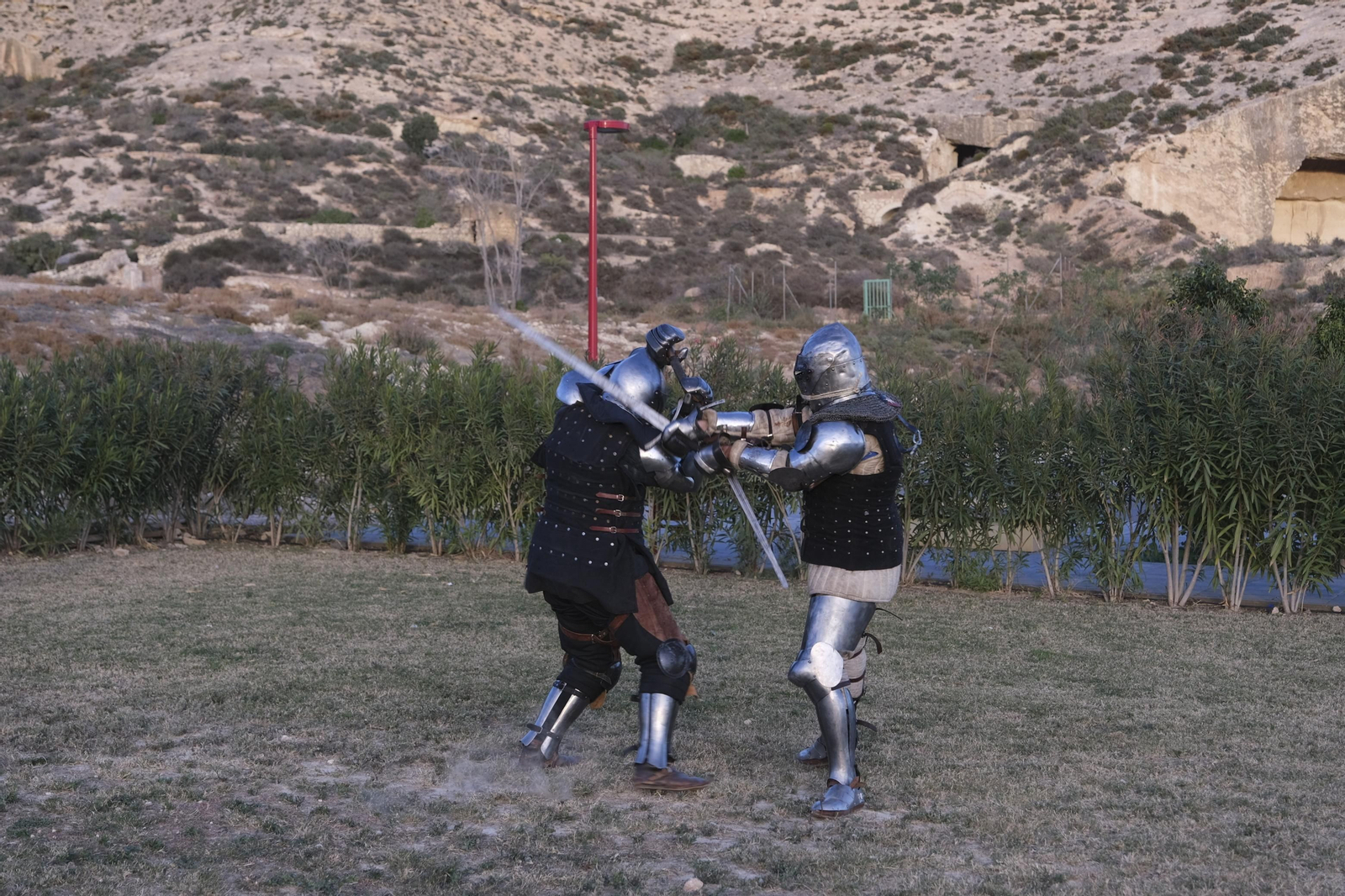 Fotogalería de los combates medievales en Almería