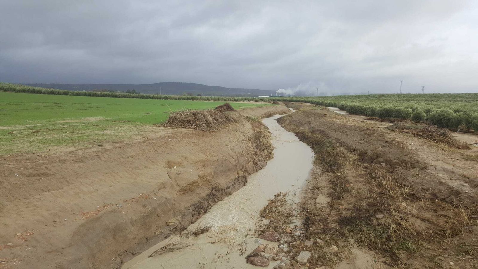 Villa del Río se recupera tras el paso del temporal 'Elsa'