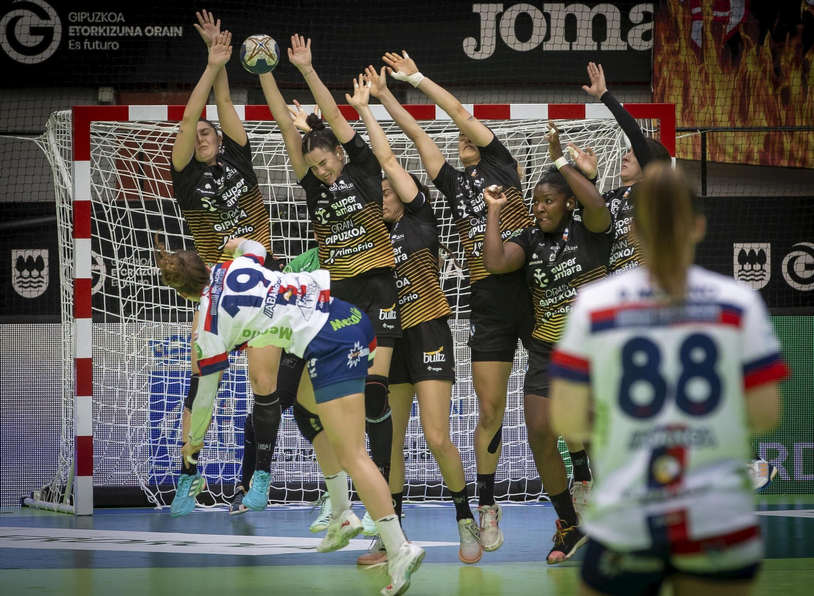 Imagen del Atlético Guardés-Bera Bera.