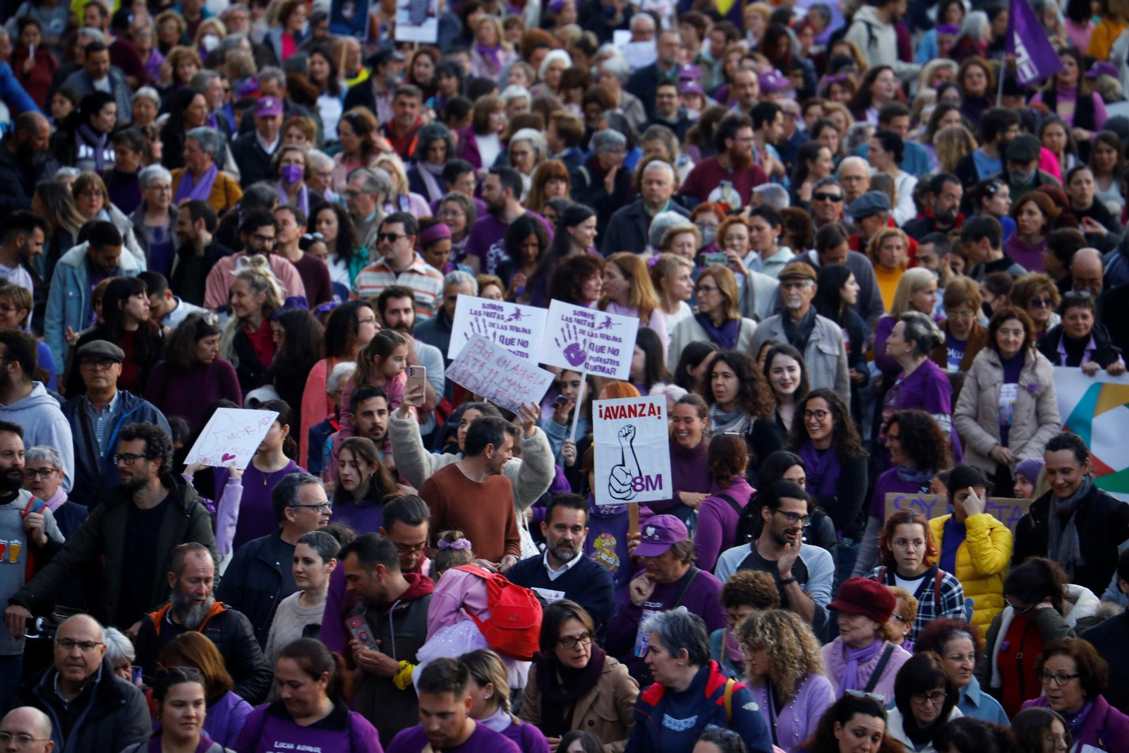 La manifestación del 8M en Córdoba, en imagenes