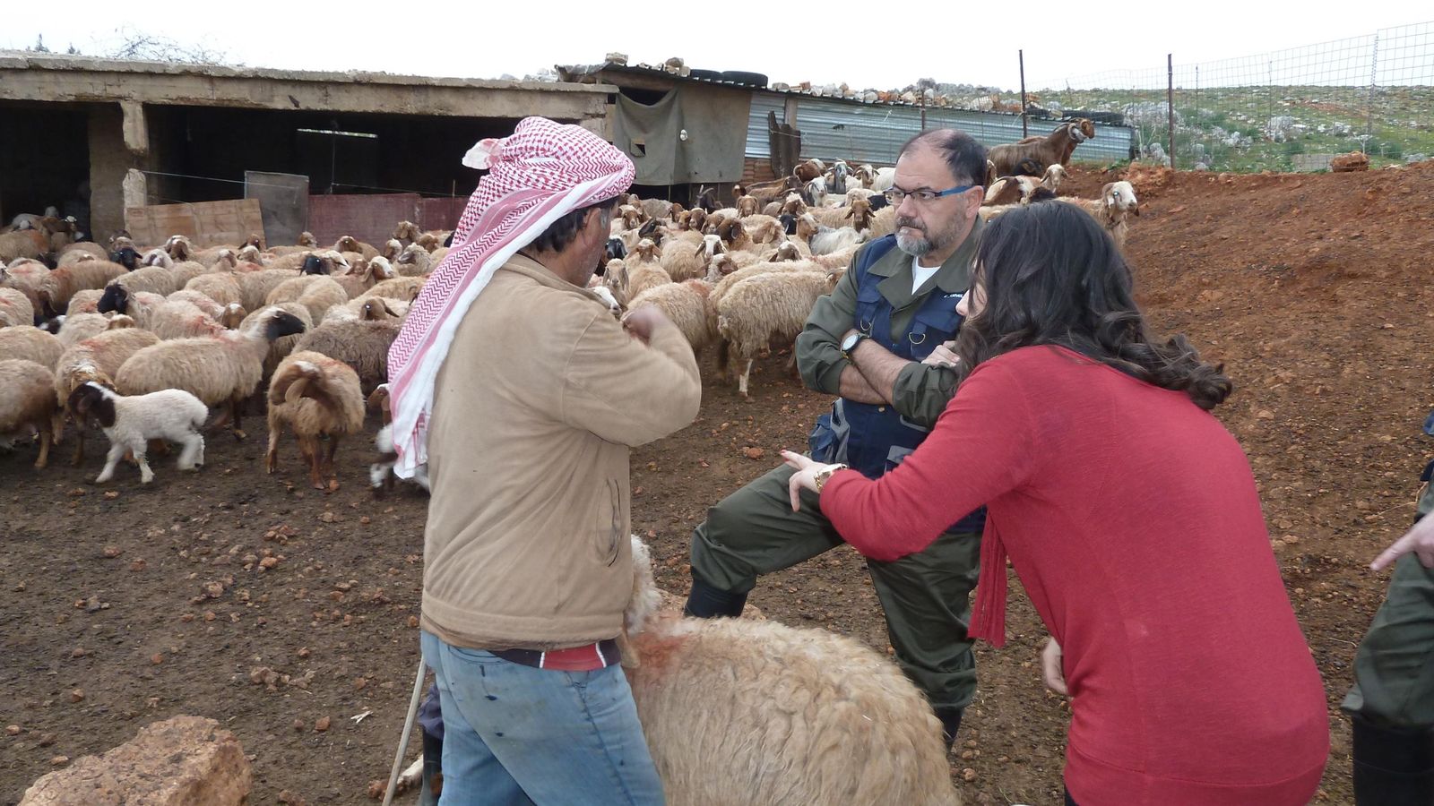 Una de las actividades del programa Rocinante, en el Líbano