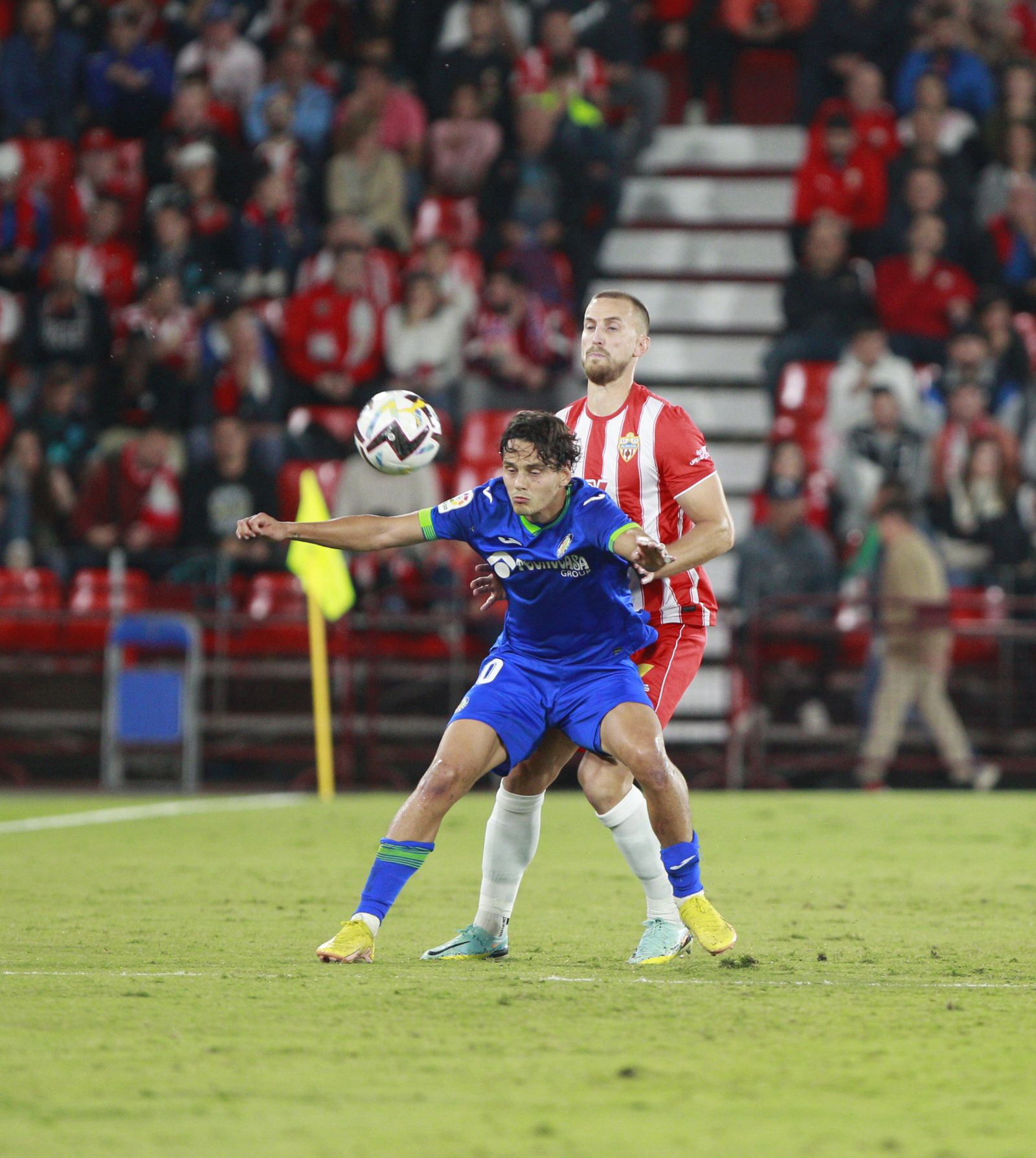 Imágenes del partido de fútbol U.D. Almería-Getafe C.F.