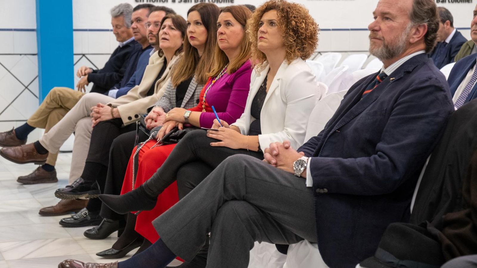 Inauguración de la Feria del Aceite en Beas.