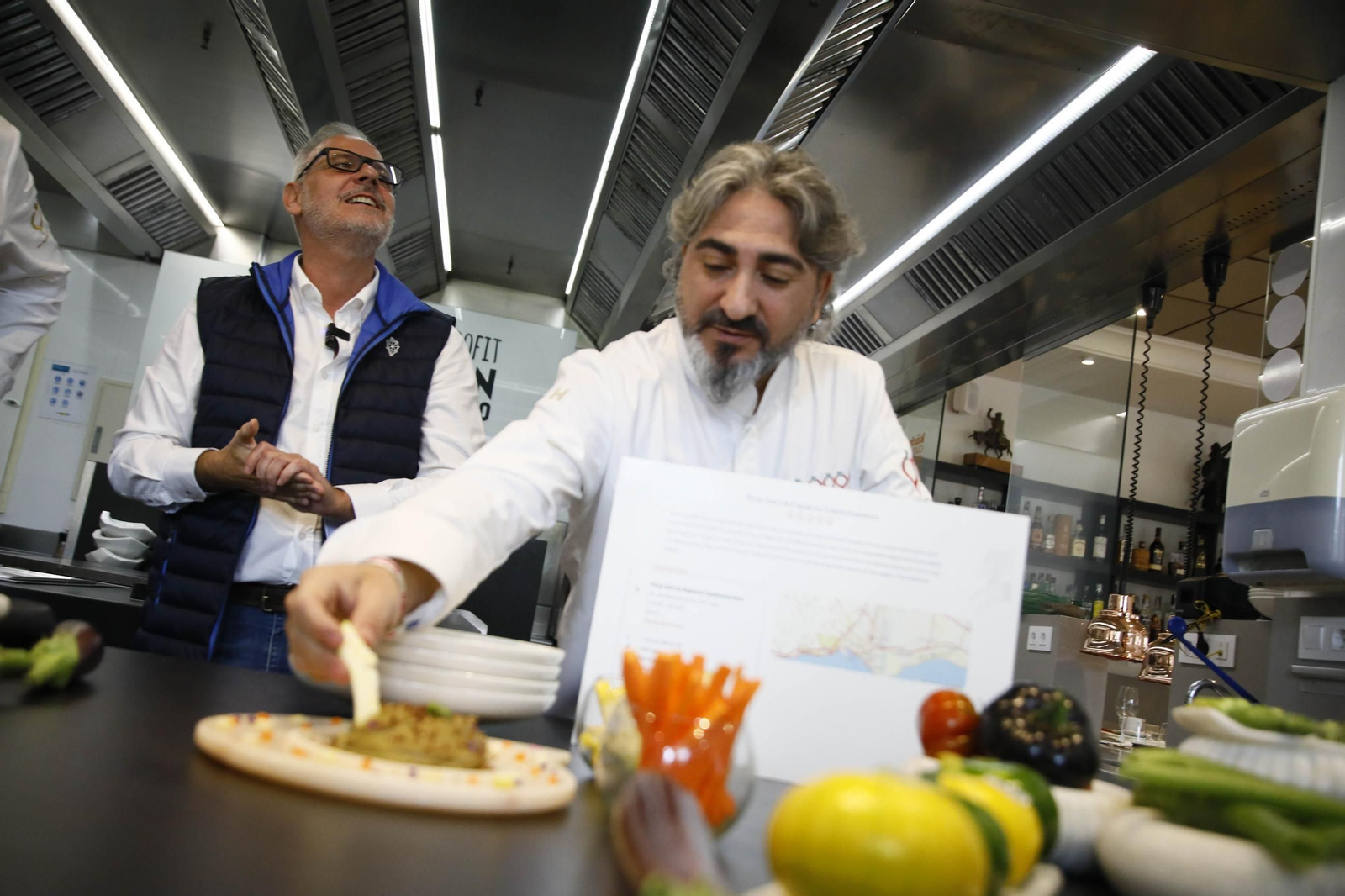 Las imágenes de una nueva variedad de berenjena en Almería