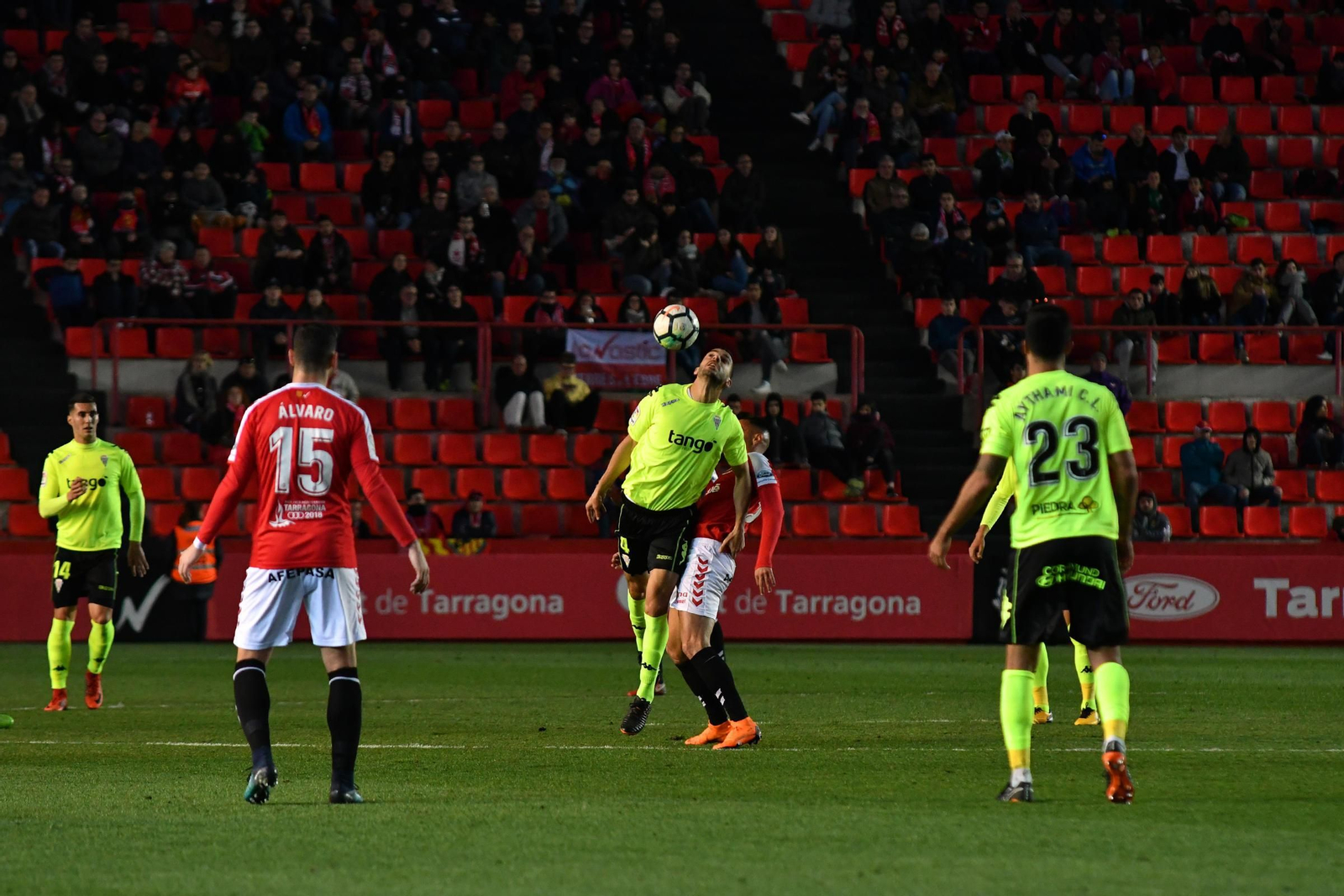 Las imágenes del Nàstic-Córdoba