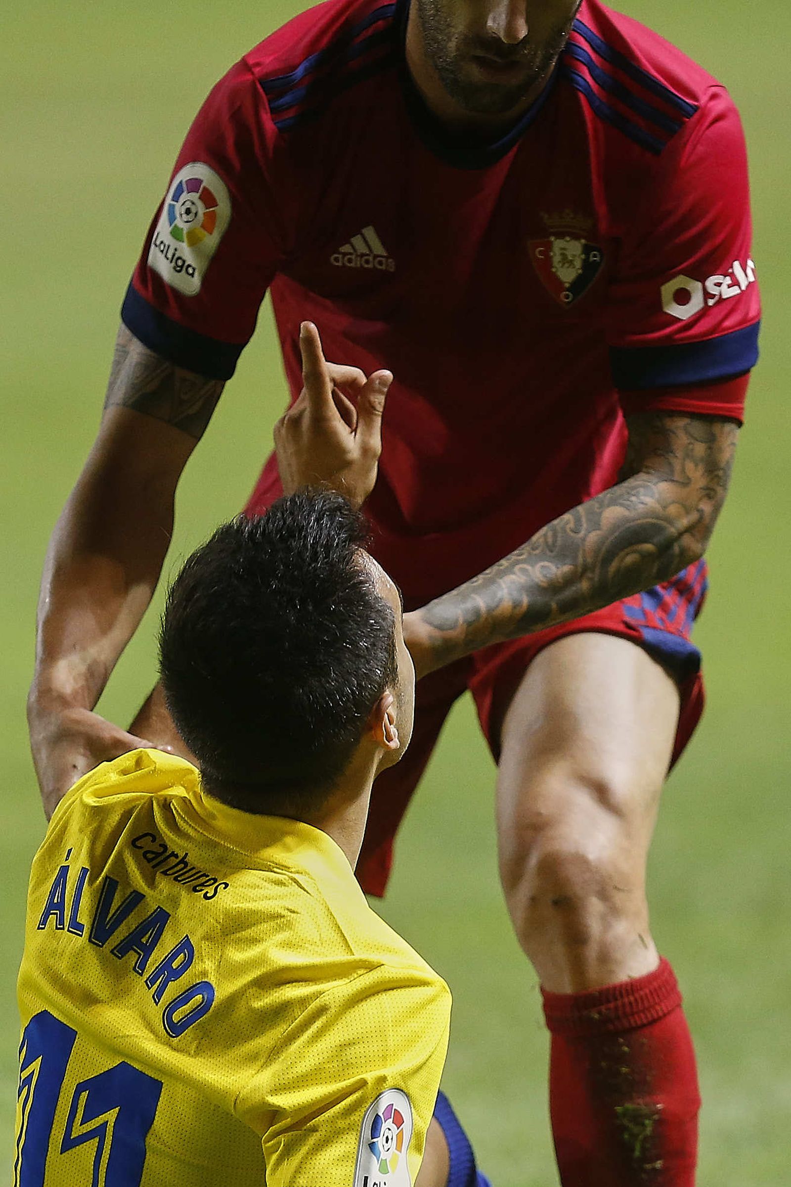 Las imágenes del Cádiz-Osasuna