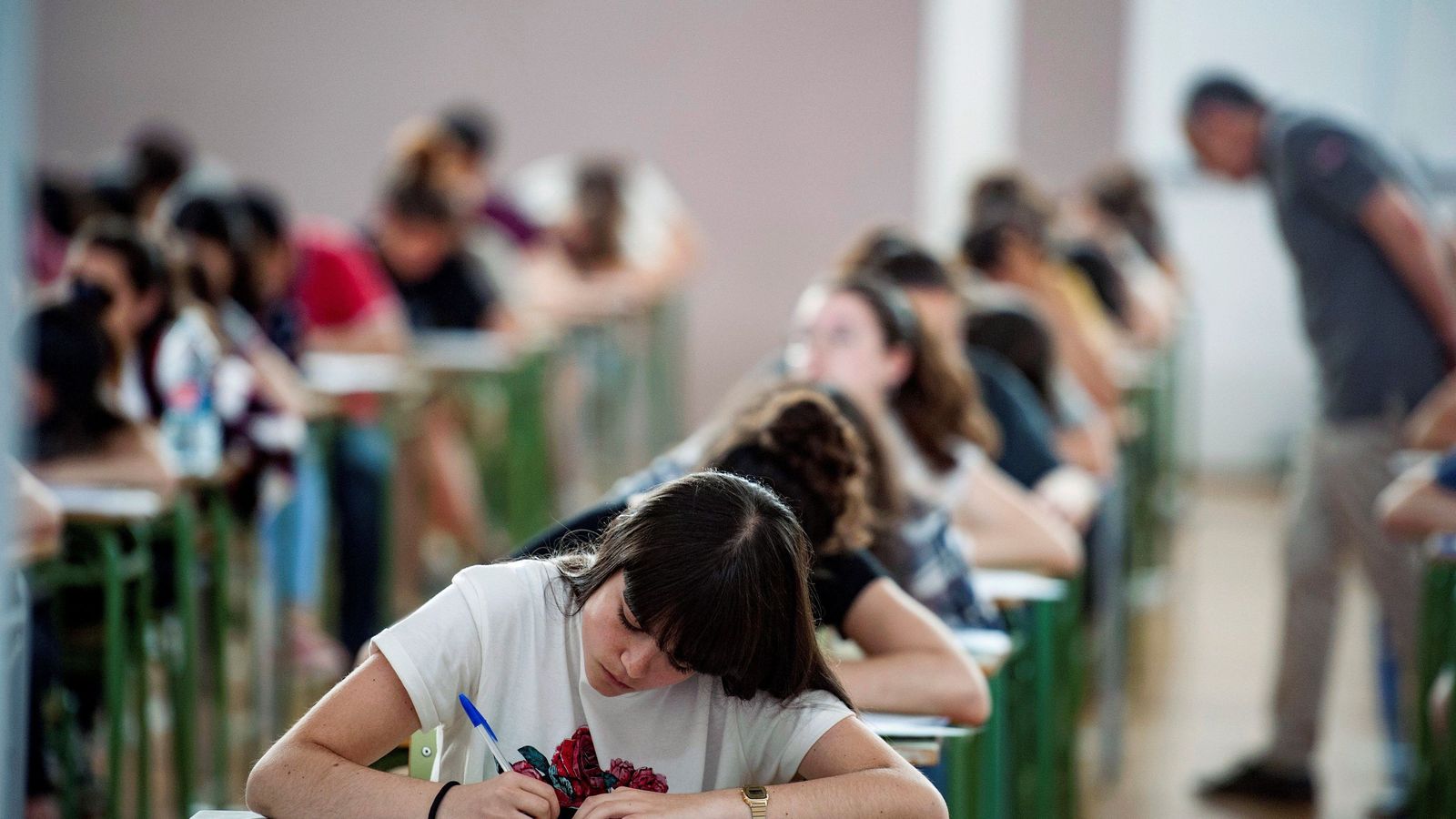 Imagen de archivo de alumnos de Bachillerato.