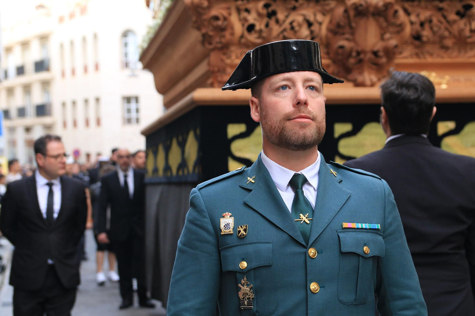 La procesión de Las Angustias, en imágenes