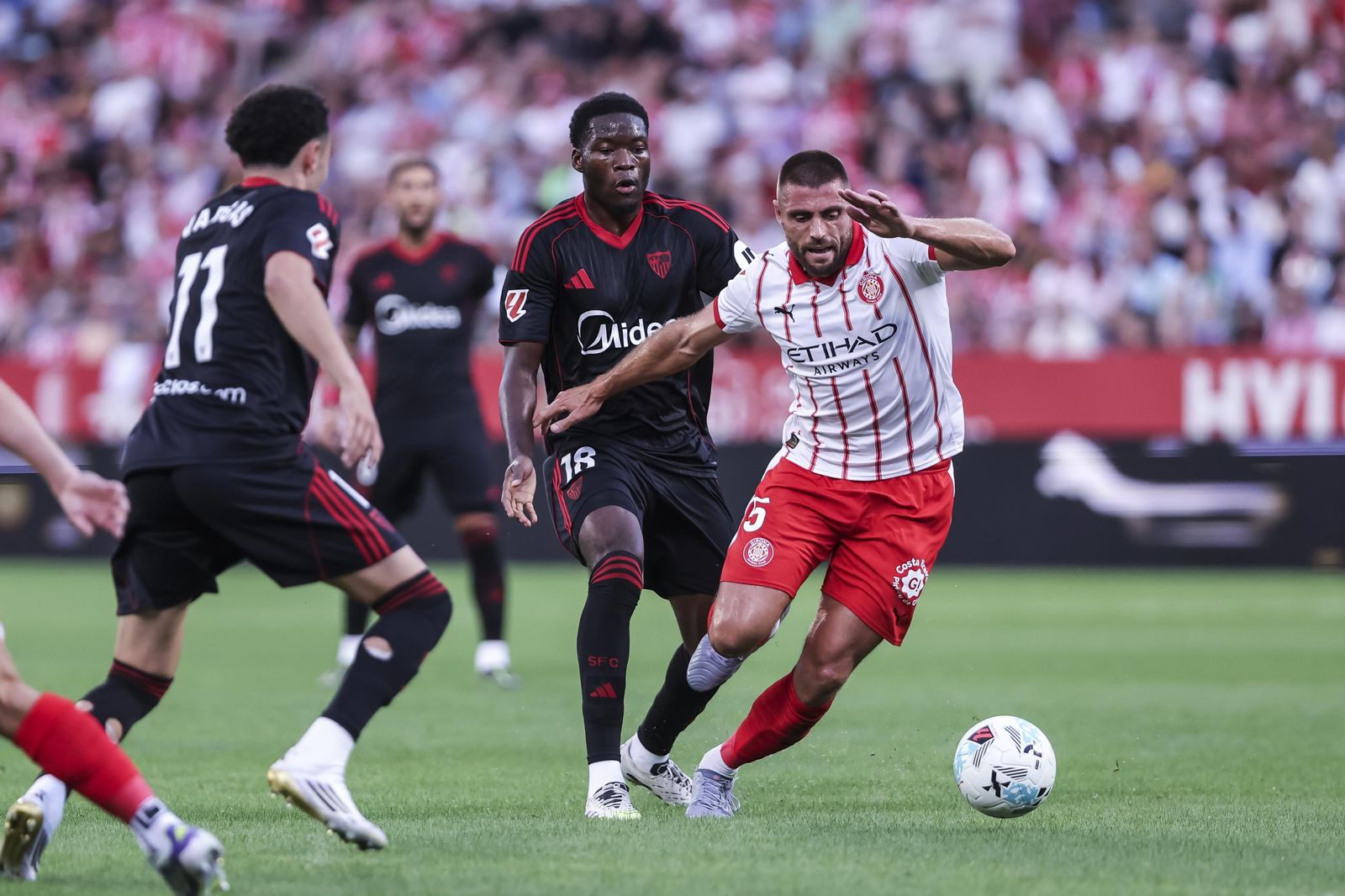 Las fotos del Girona - Sevilla