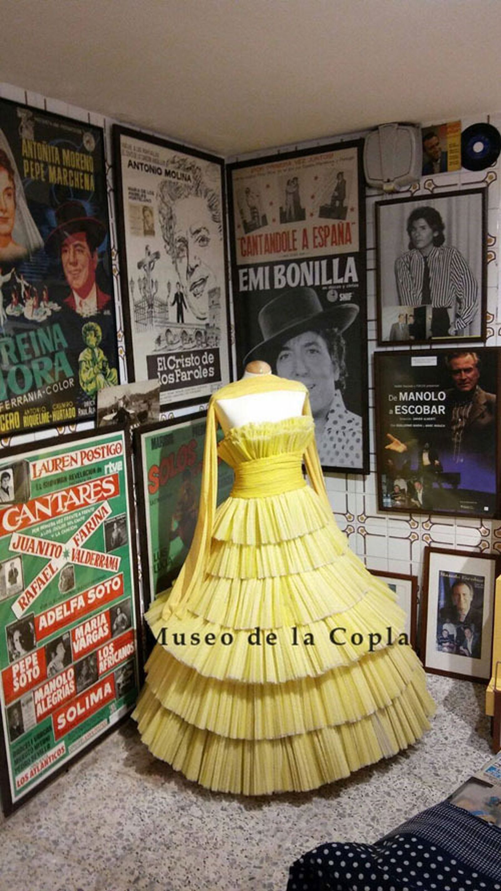 Objetos del Museo de la Copla.