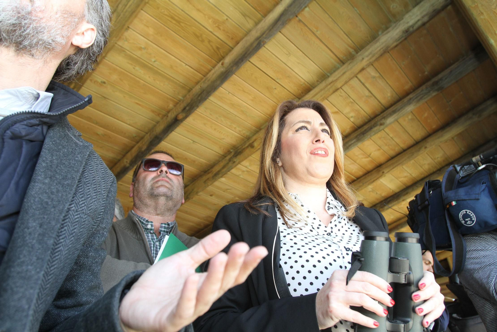 Susana Díaz inaugura en Doñana el Observatorio del Lince