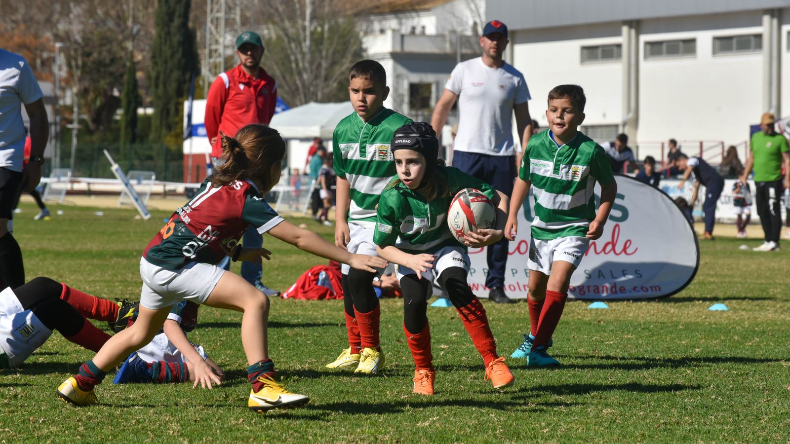 Las fotos del Festival Andaluz de rugby gradual en Pueblo Nuevo de Guadiaro