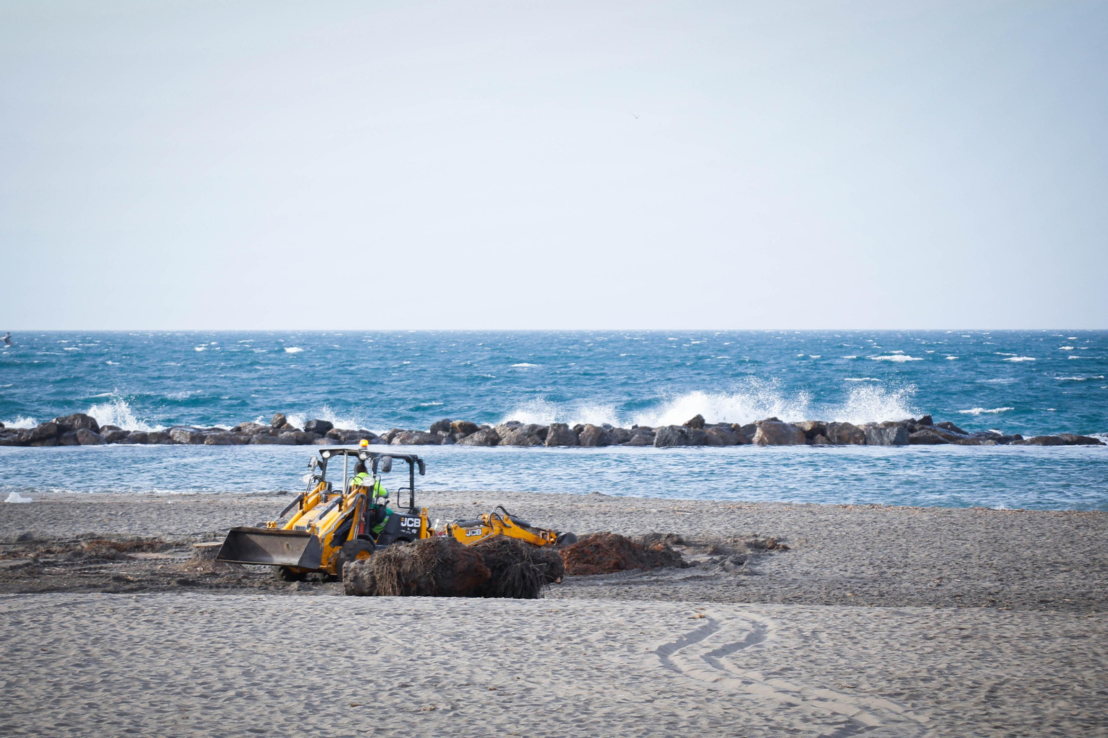 Imágenes de las calles en obras