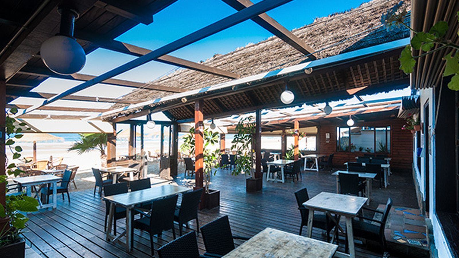 Una imagen del chiringuito La Ola.