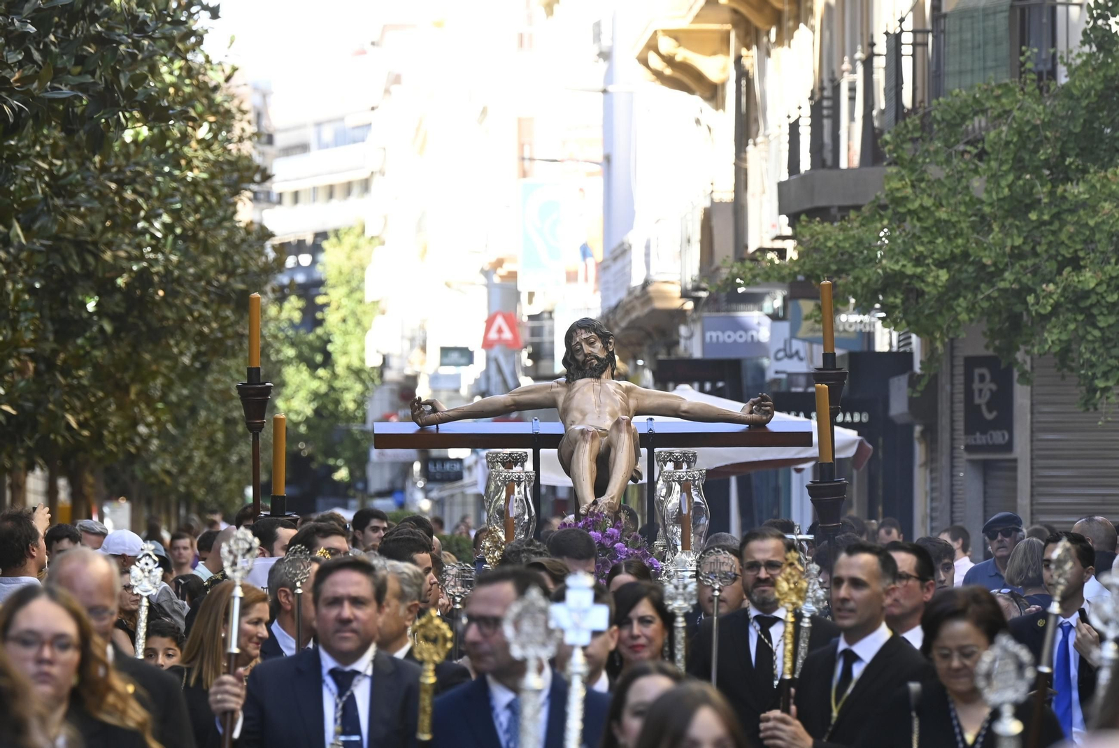 El Cristo de las Aguas de Palma del Río en el Magno Vía Crucis de Córdoba