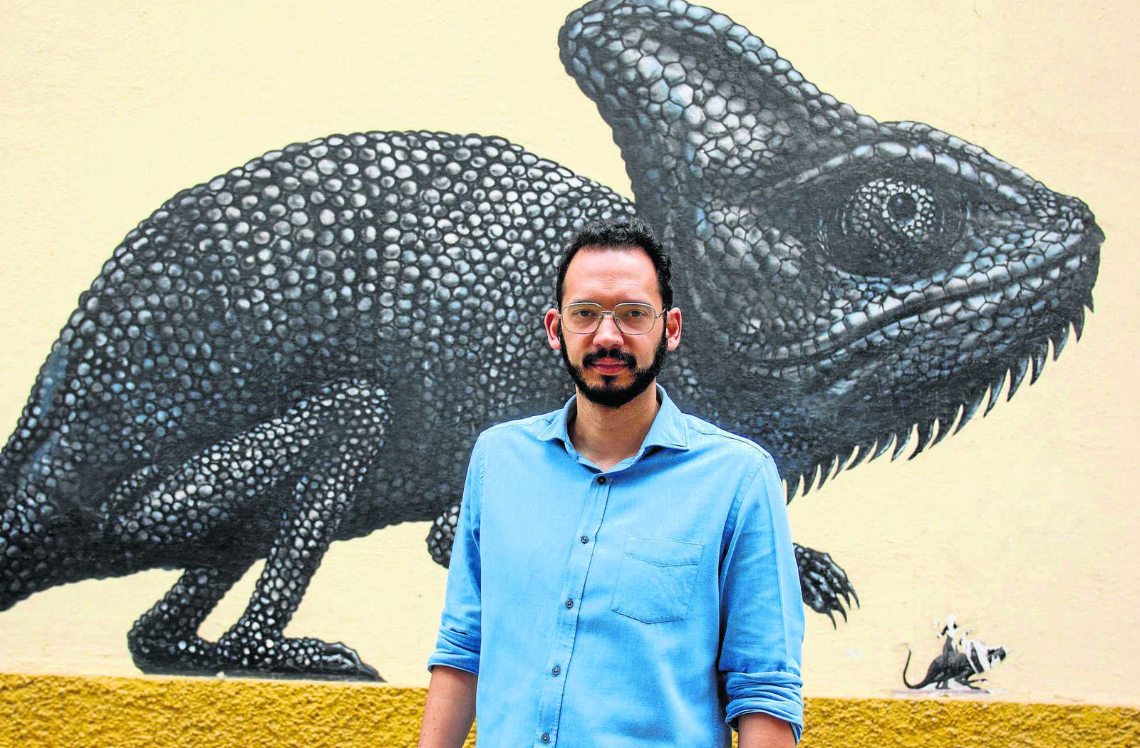 El escritor Rodrigo Blanco Calderón (Caracas, 1981).