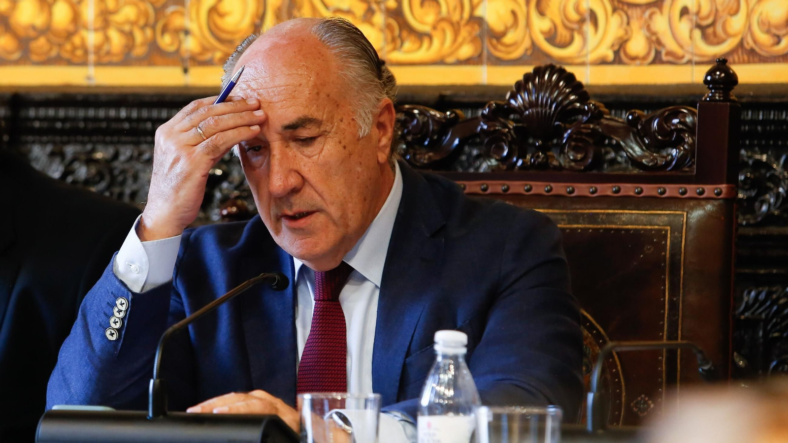 José Ignacio Landaluce, durante un Pleno.