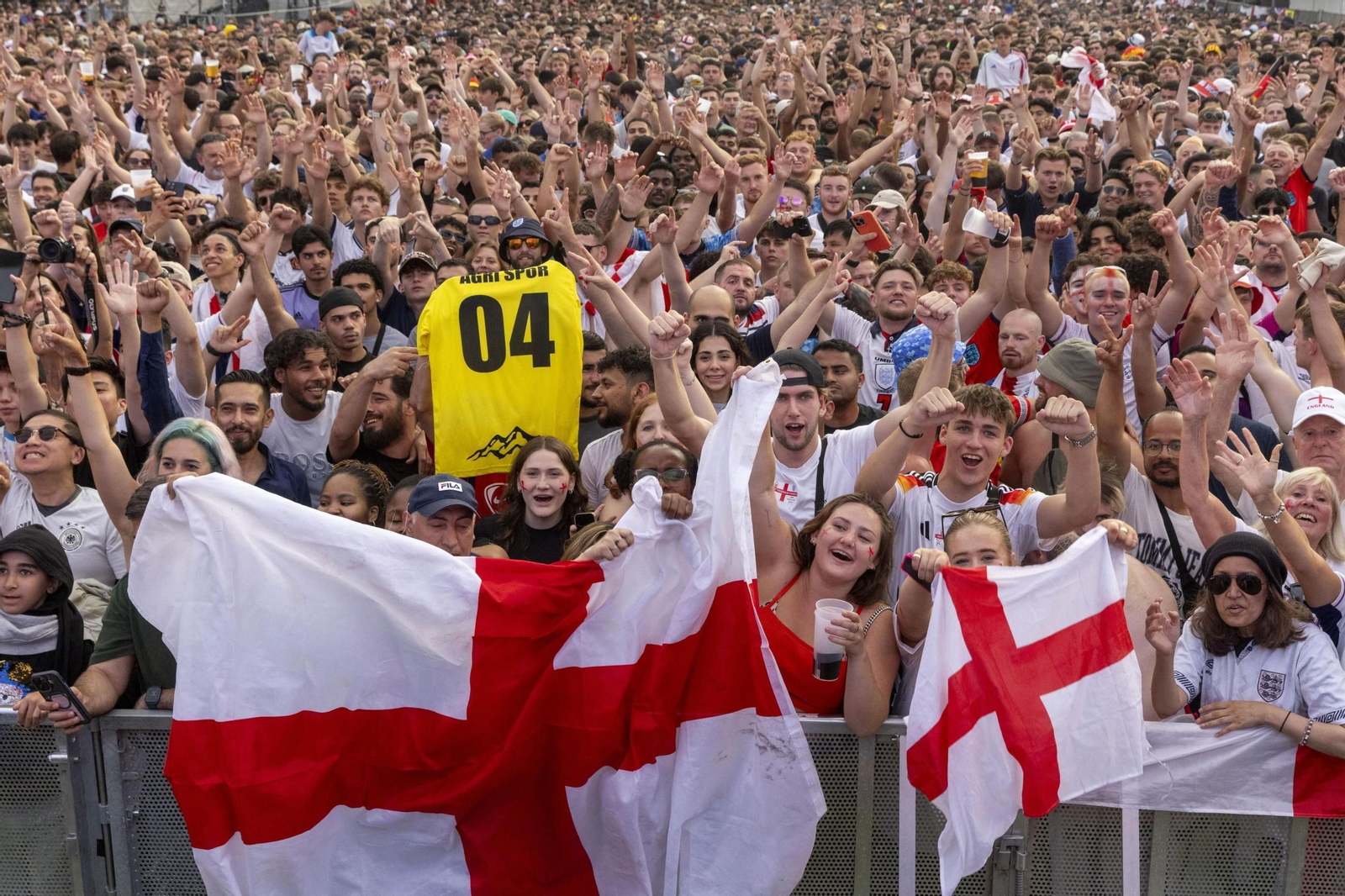 Las mejores fotos de la final España - Inglaterra