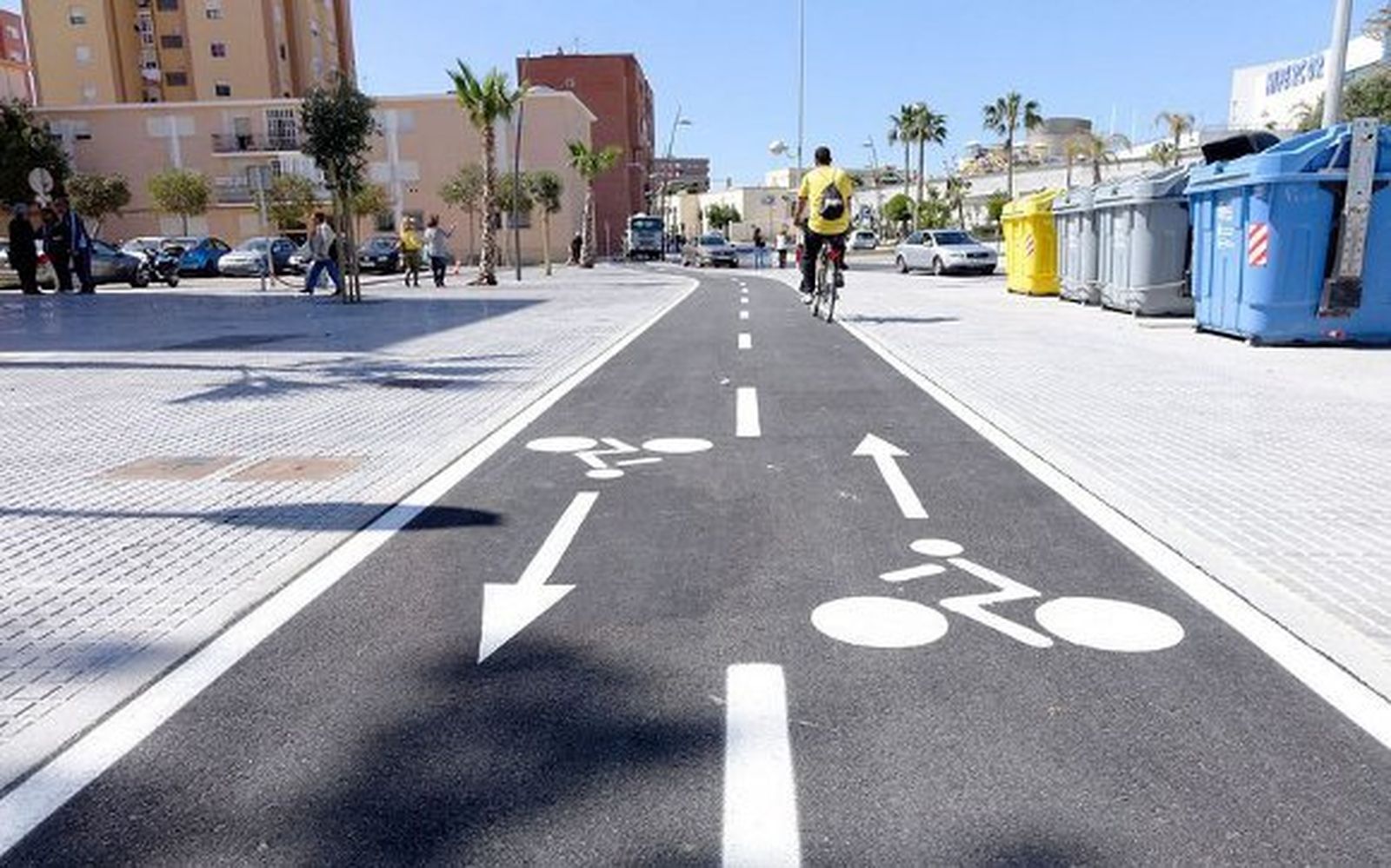 El Ayuntamiento asegura que "no hay ningún tipo de bloqueo" con el carril-bici