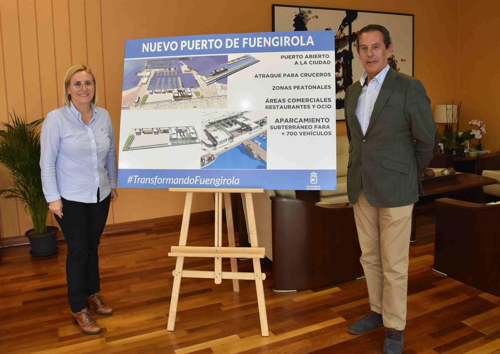 Ana Mula y Rafael Merino.