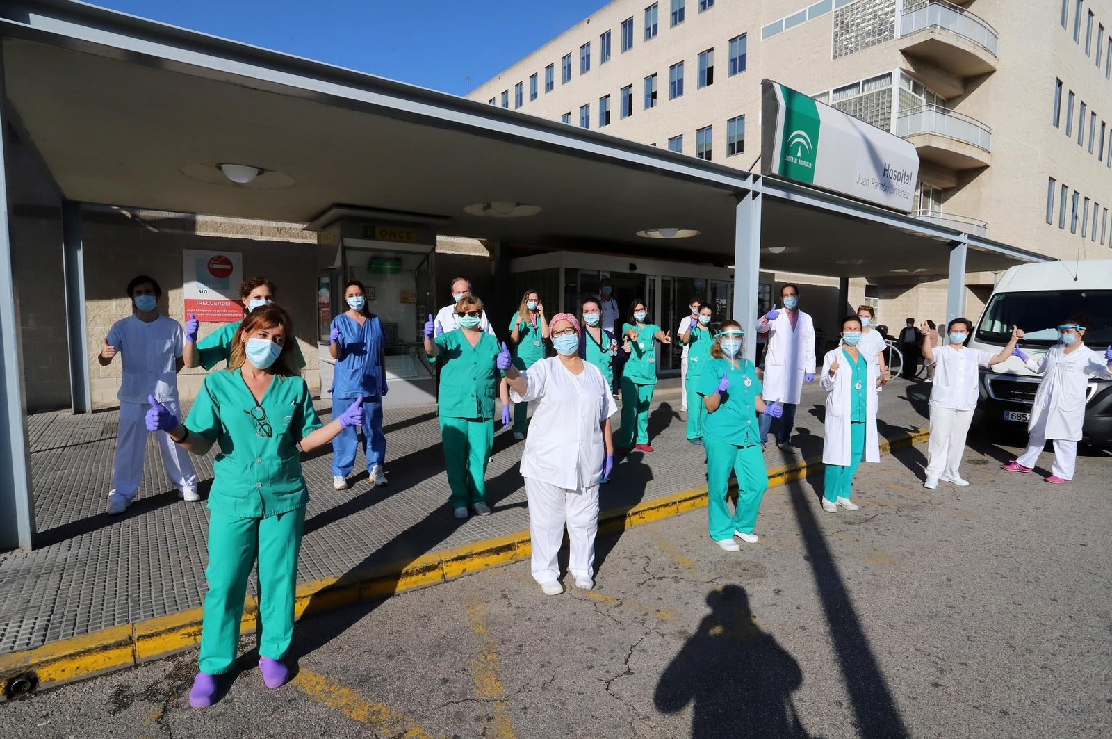 Imágenes de la unidad de Oncología del Hospital Juan Ramón Jiménez