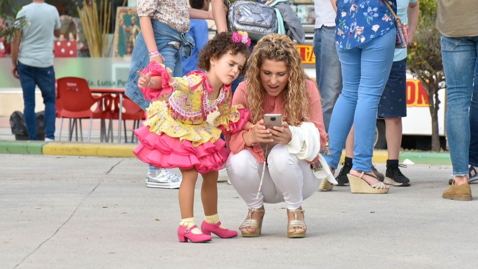 Fotos del viernes en la Feria de Los Barrios