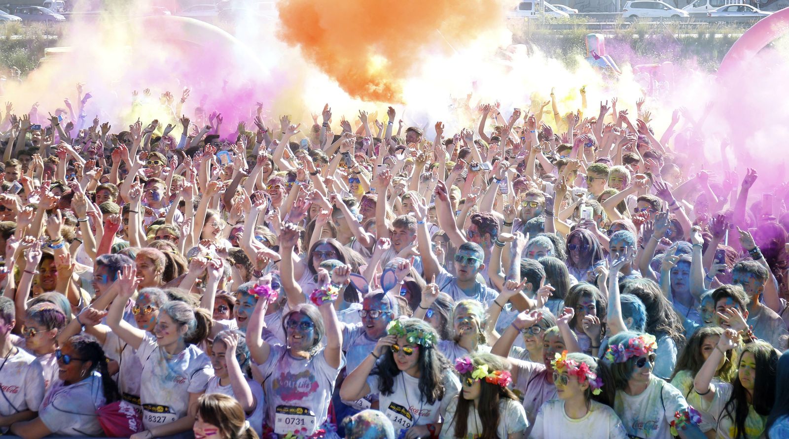 Las tonalidades de la Holi Life, en imágenes