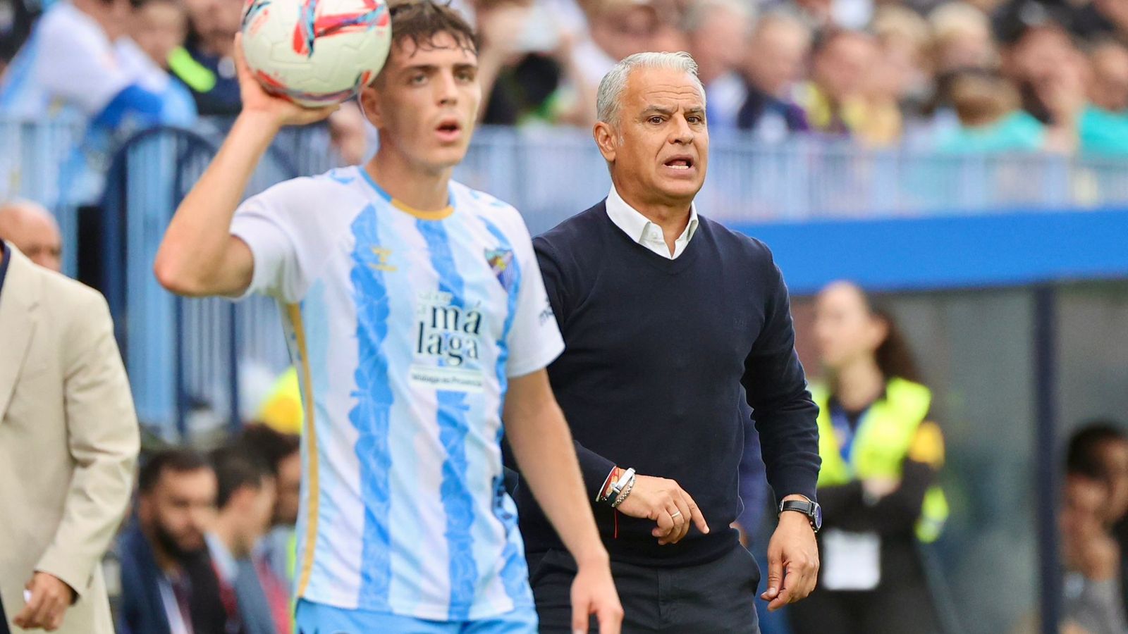 El Málaga CF - Eibar, en fotos