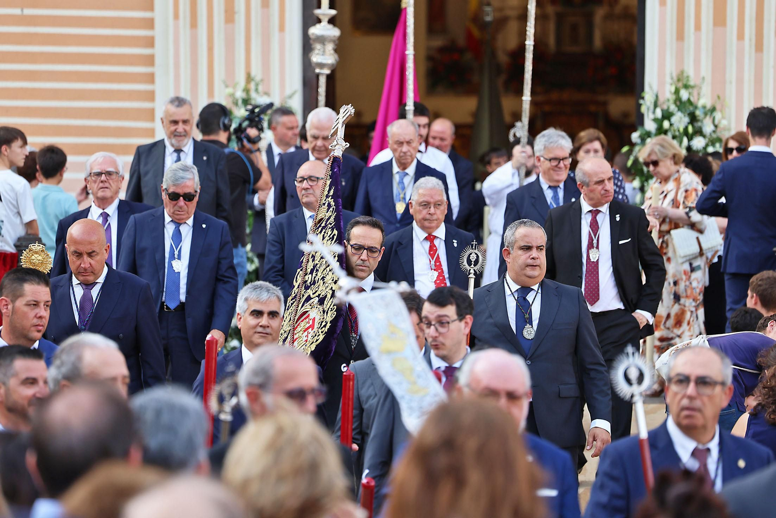 Imágenes de la procesión del Corpus Christi por las calles de Huelva