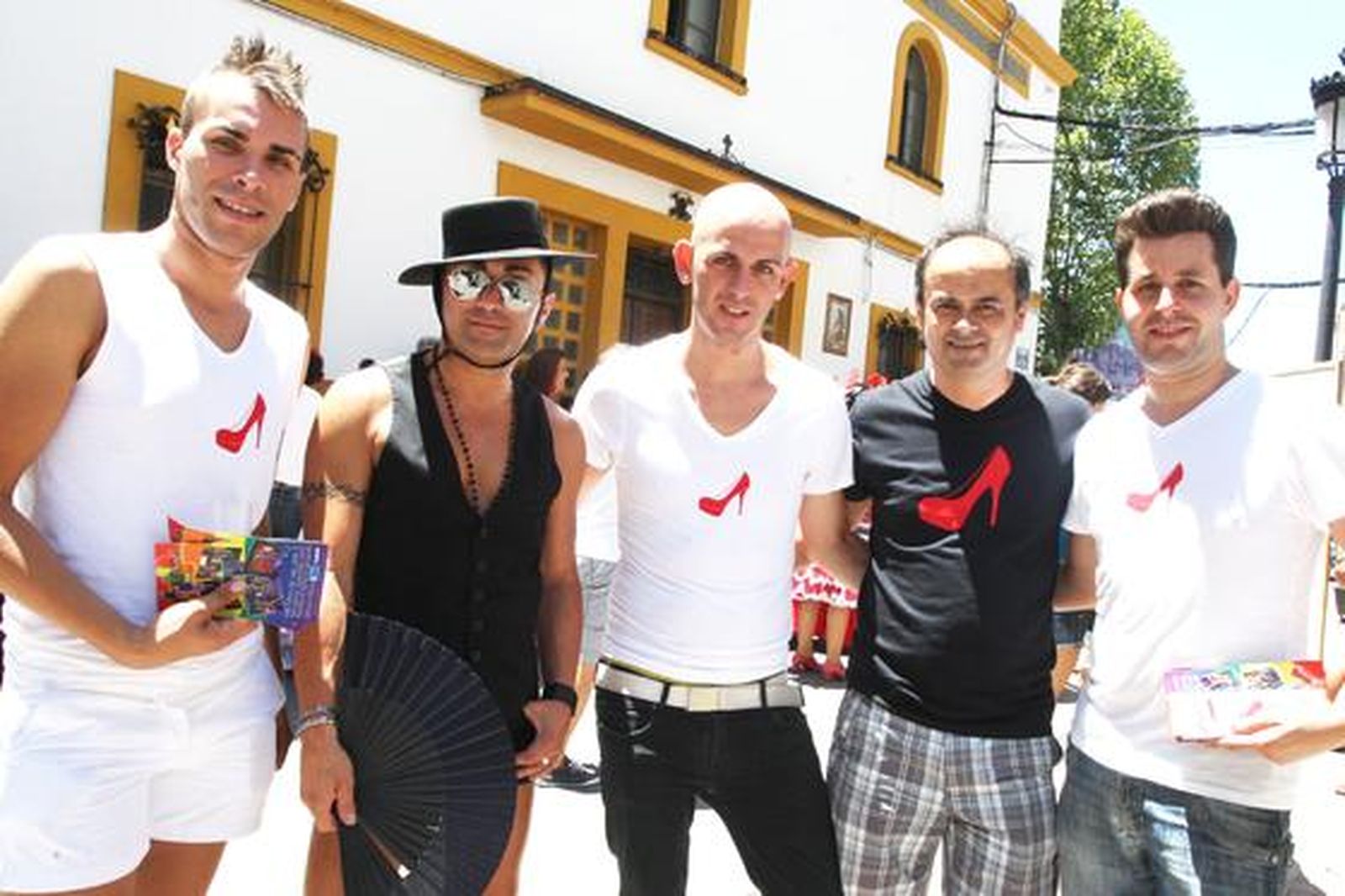 Los chicos de la caseta Atrevida no faltaron a la cita.

Foto: Paco Guerrero