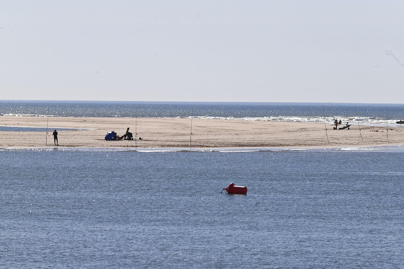 Las playas de Huelva se llenan a finales de septiembre por el buen tiempo