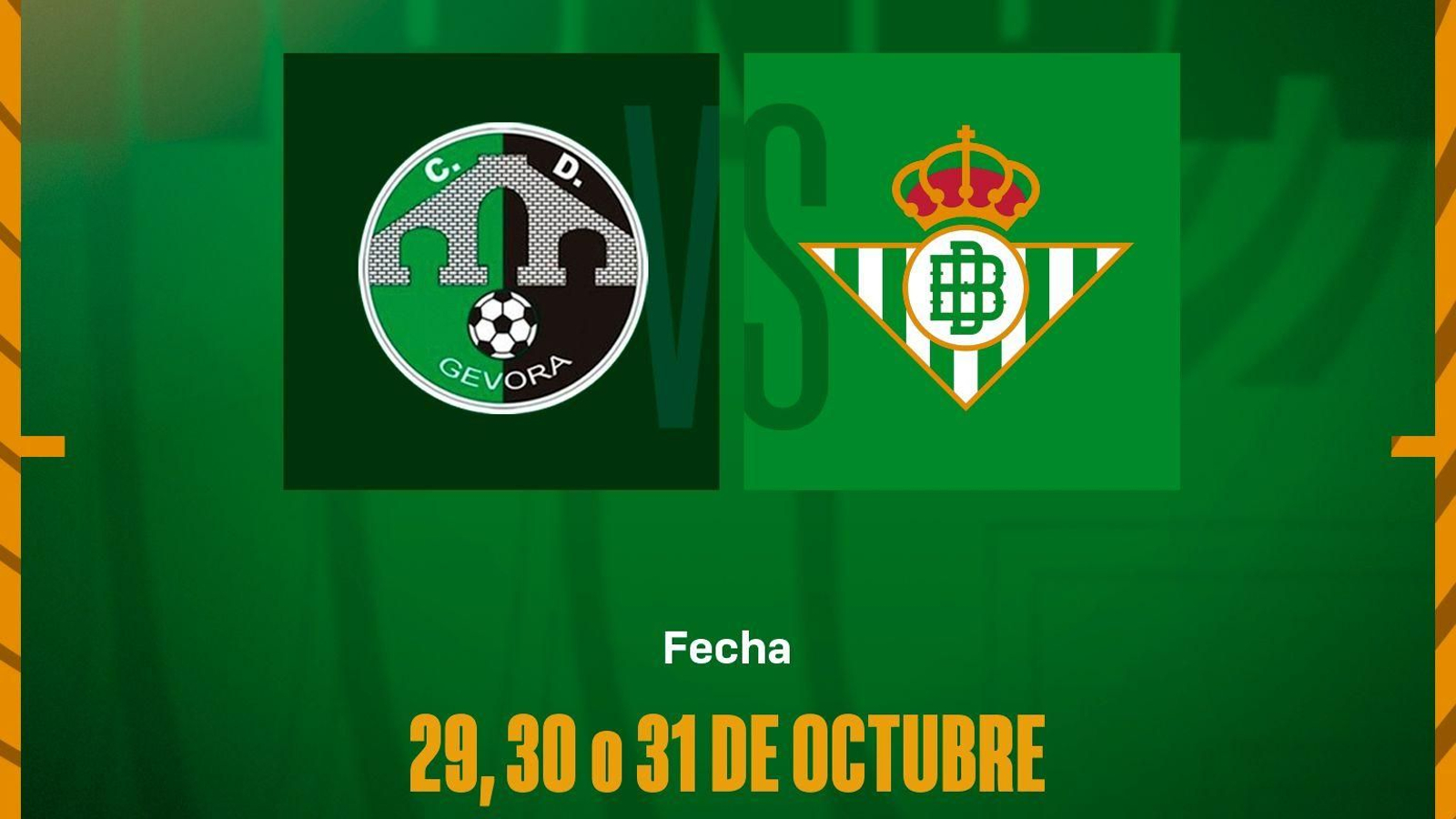 Gévora, primer rival del Betis en Copa del Rey