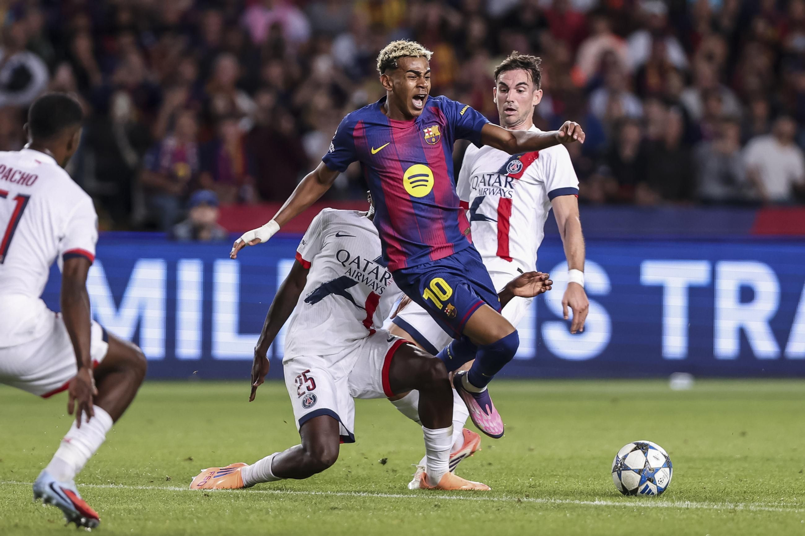 Las mejores fotos del Barcelona-PSG