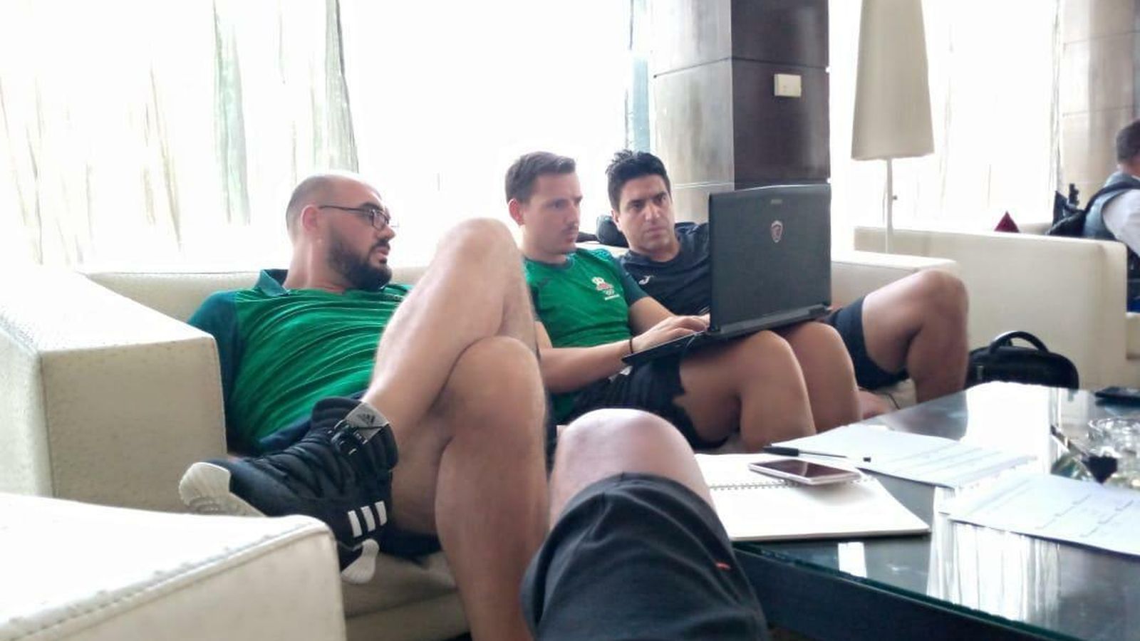 Guille Carmona no ha perdido durante este periodo el contacto con Unicaja