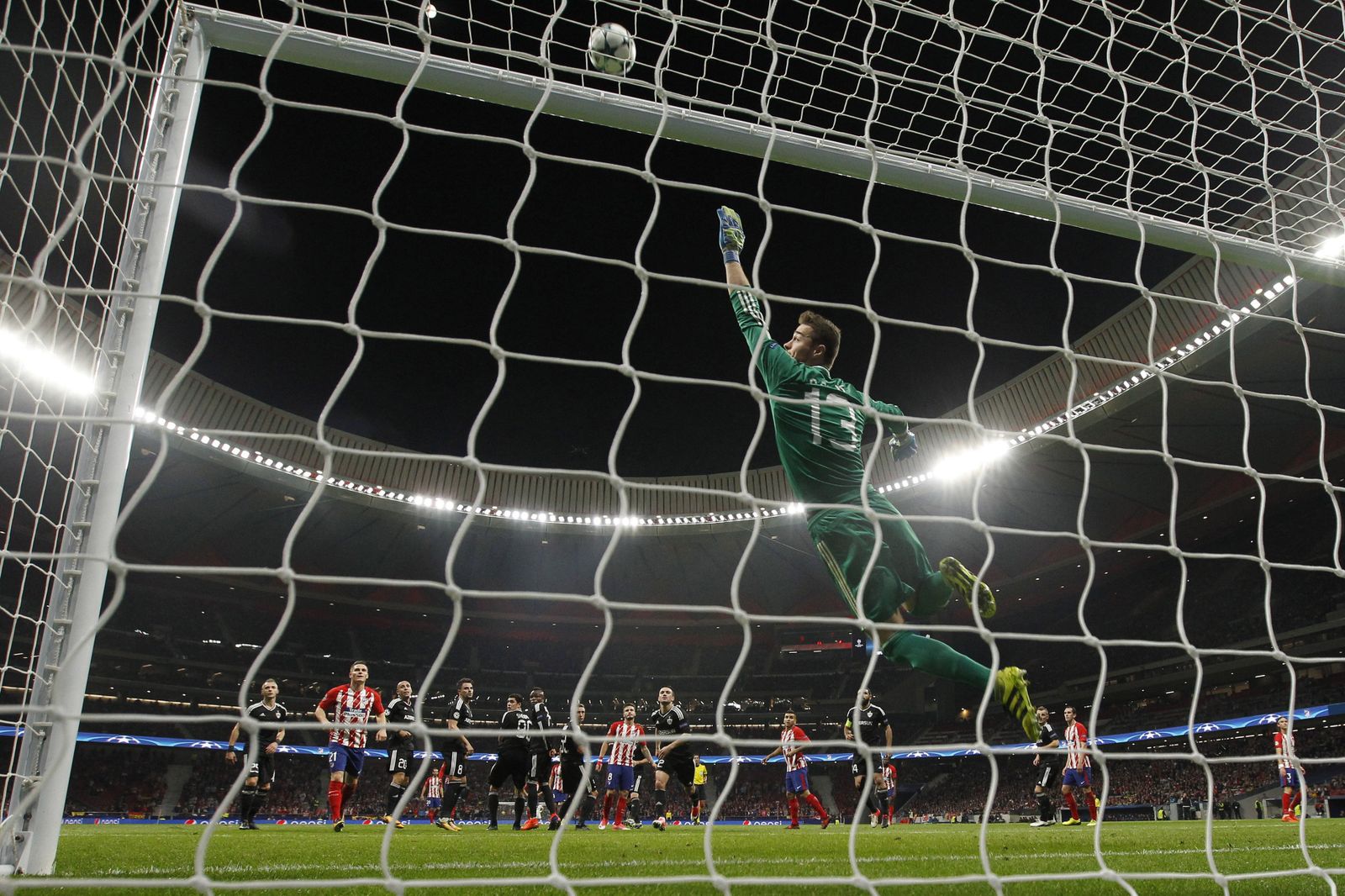 Las imágenes del Atlético-Qarabag