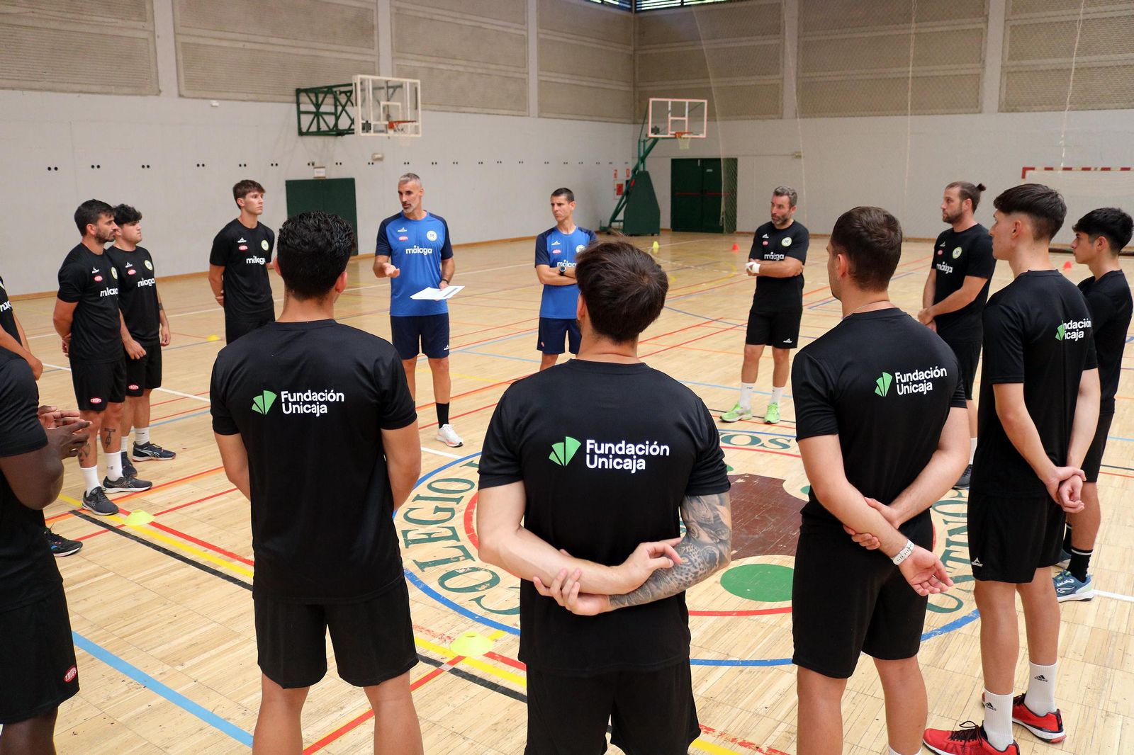 Entrenamiento del Trops Málaga.