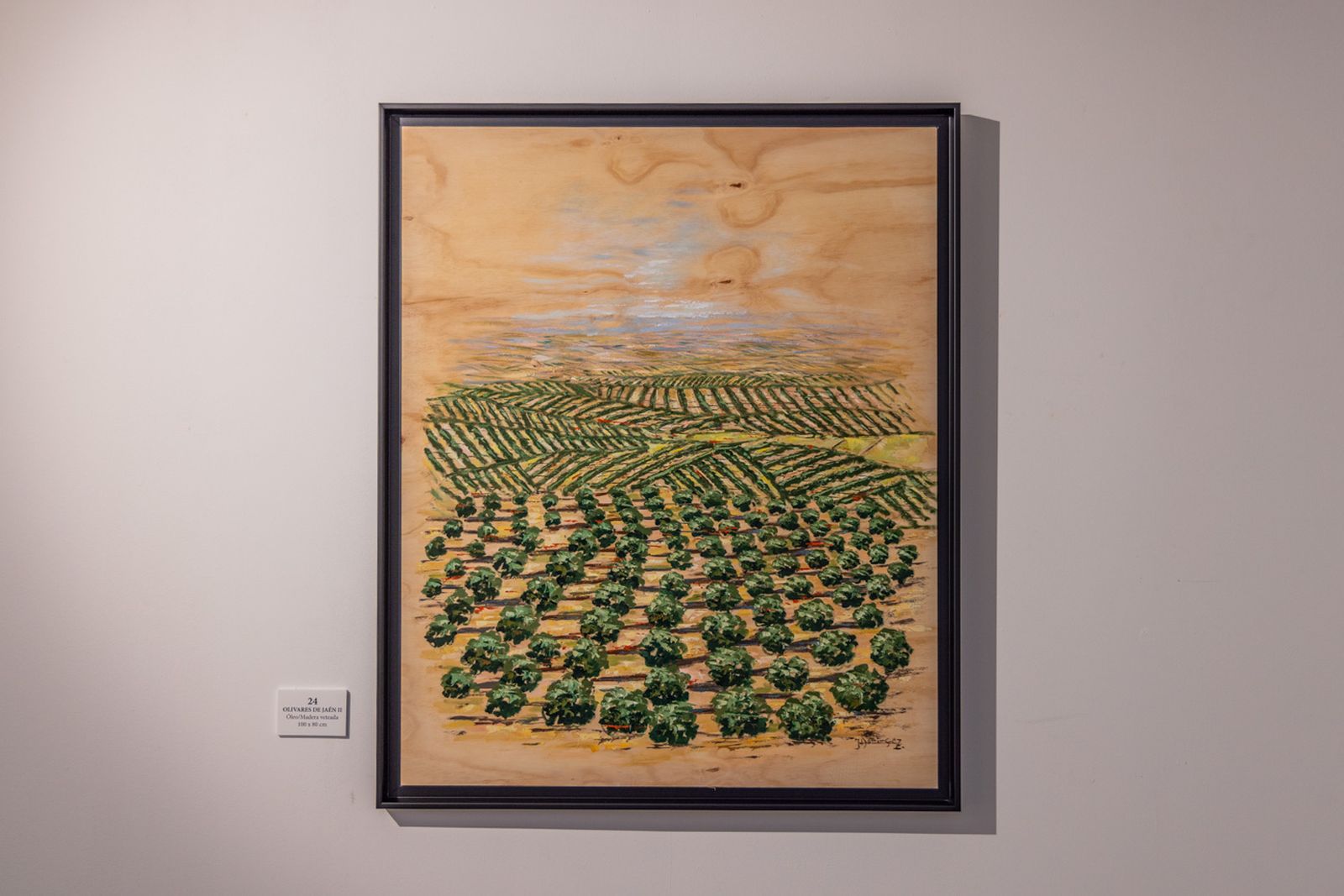 Del olivar a París: los paisajes de José Domínguez, en imágenes