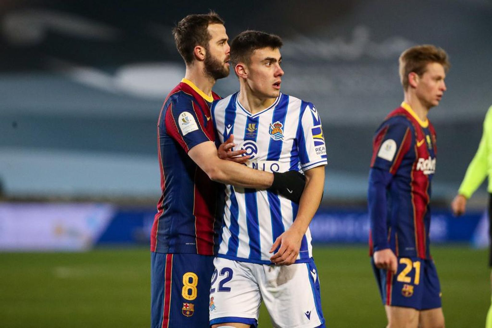 Las imágenes de la victoria del Barcelona ante la Real Sociedad en Córdoba