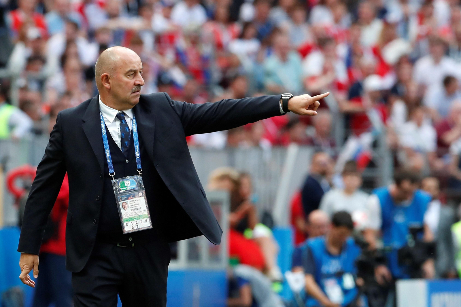 Las imágenes del España-Rusia