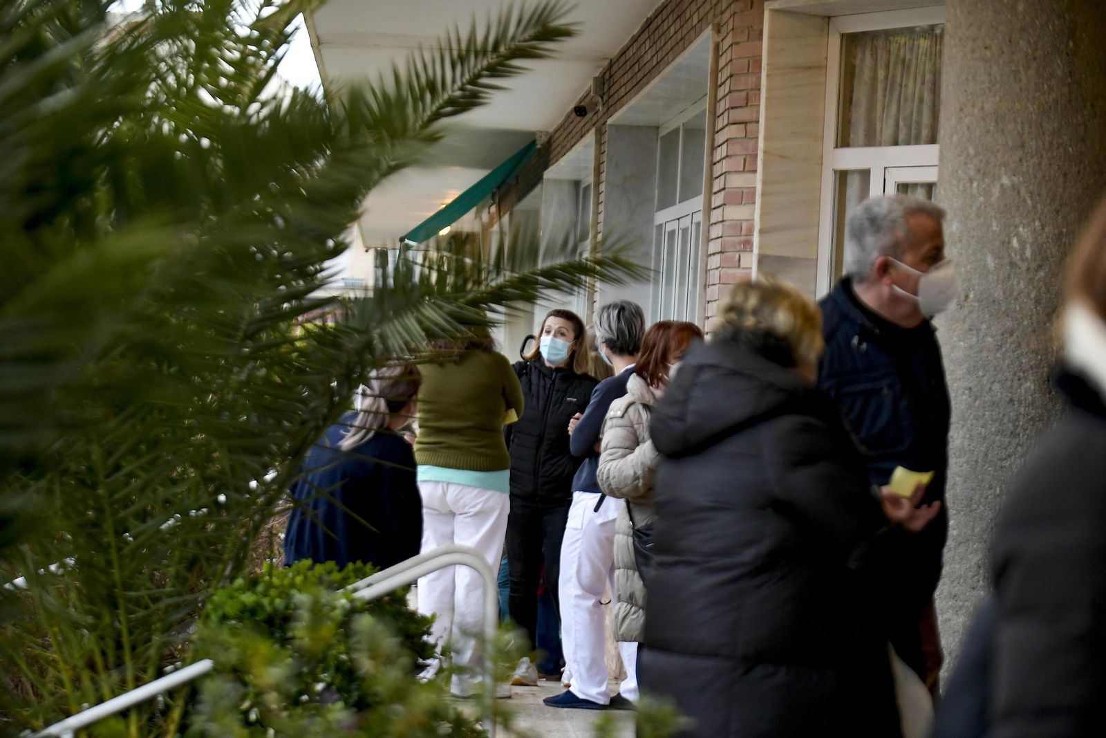 Fotos: segundo día de vacunas en Granada