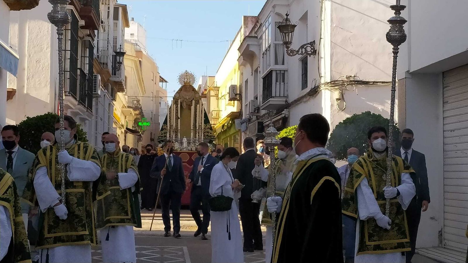Rosario del Huerto, el primer acto de culto externo en 18 meses de pandemia
