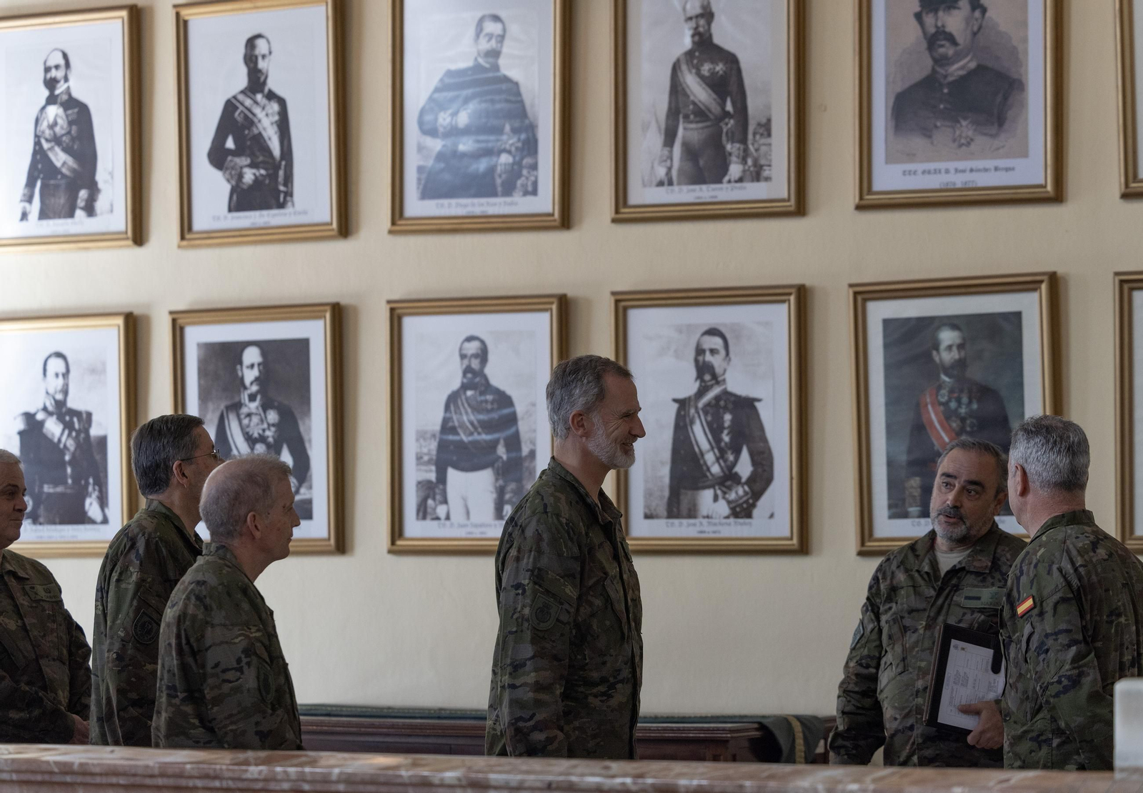 Las fotos de la visita de Felipe Vl a Capitanía