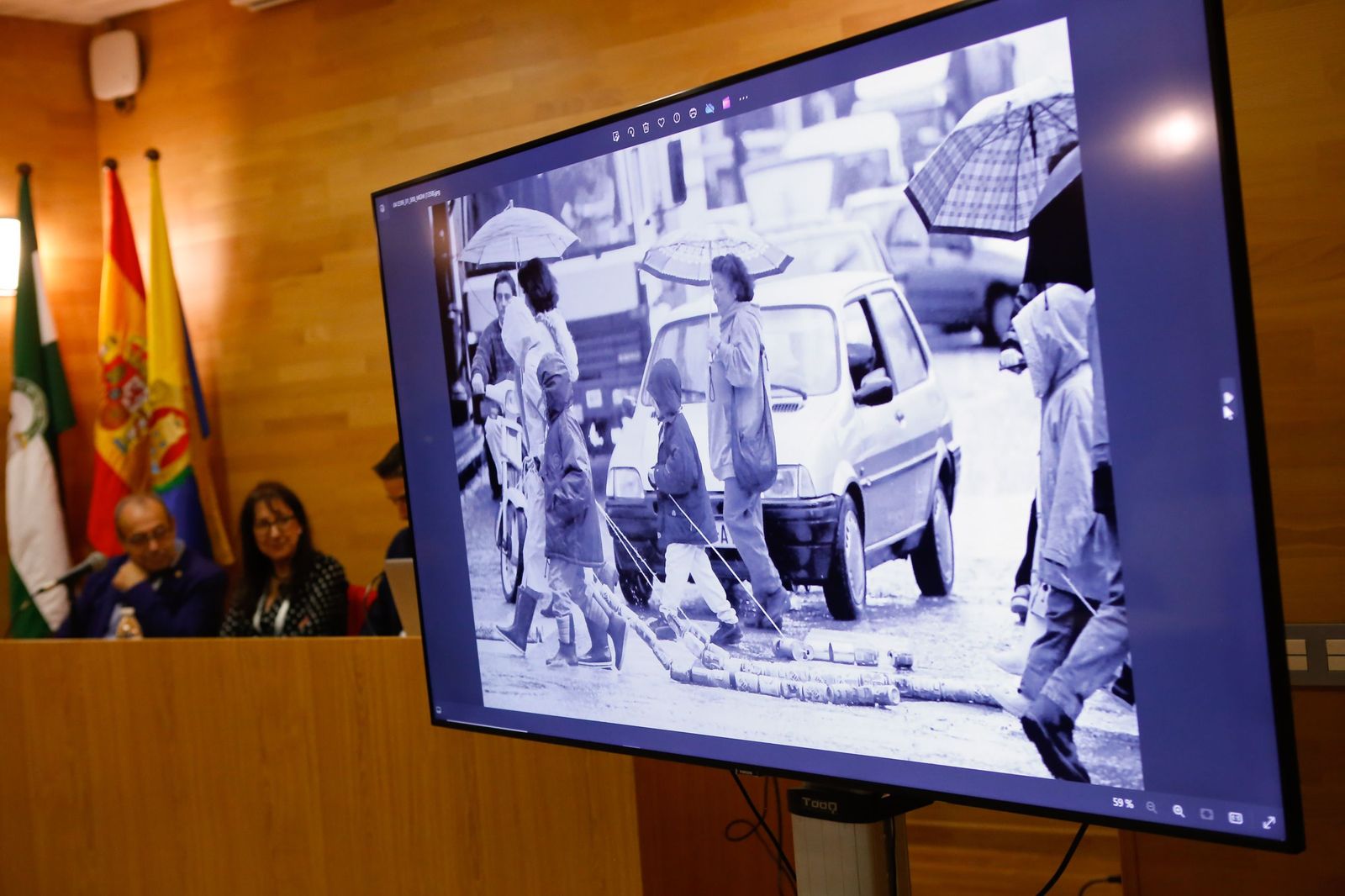 Fotos de la exposición de la historia del Campo de Gibraltar de Memoria de Algeciras