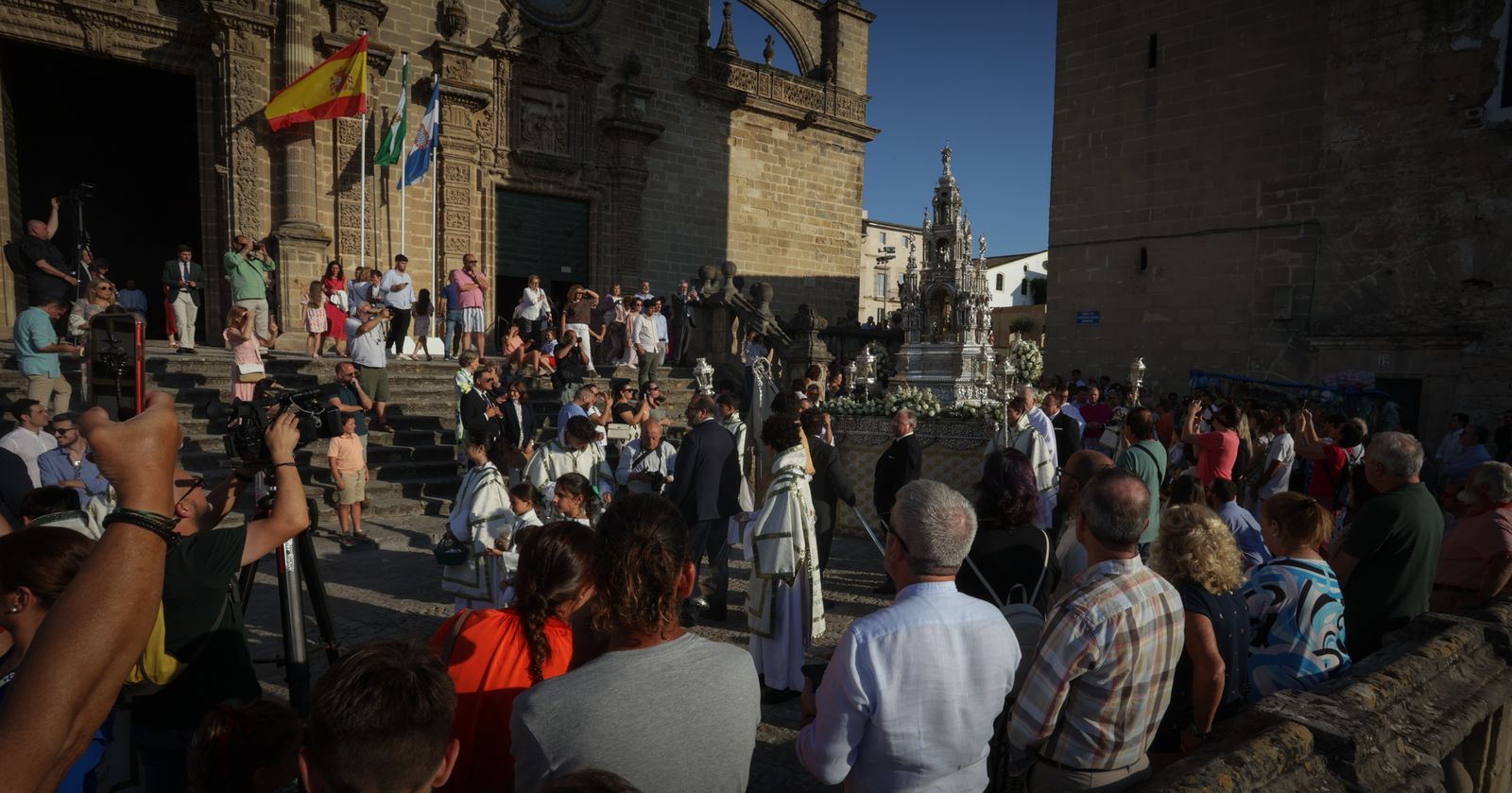 Imágenes de la procesión del Corpus en Jerez