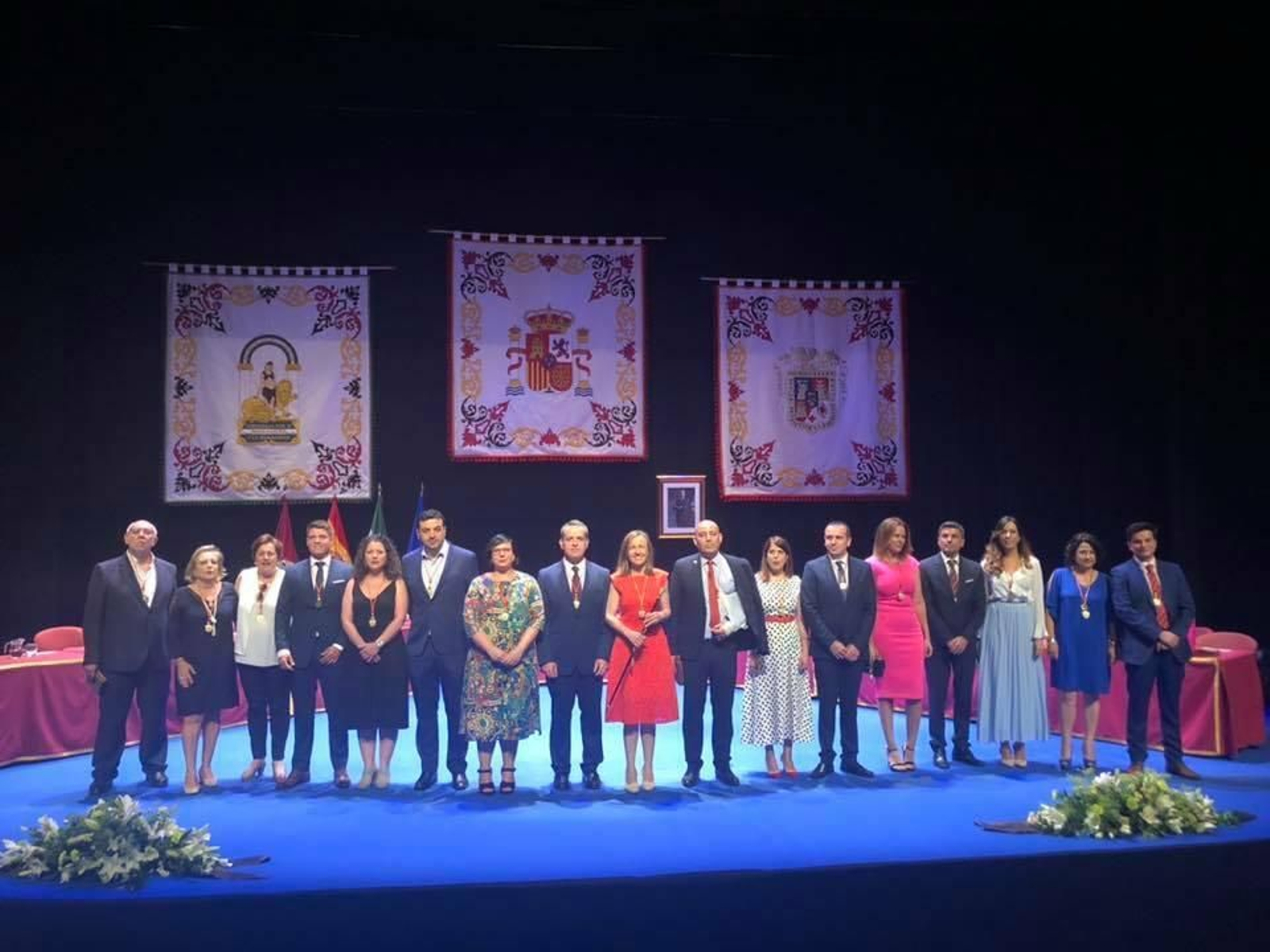 La nueva corporación municipal para los próximos cuatro años.