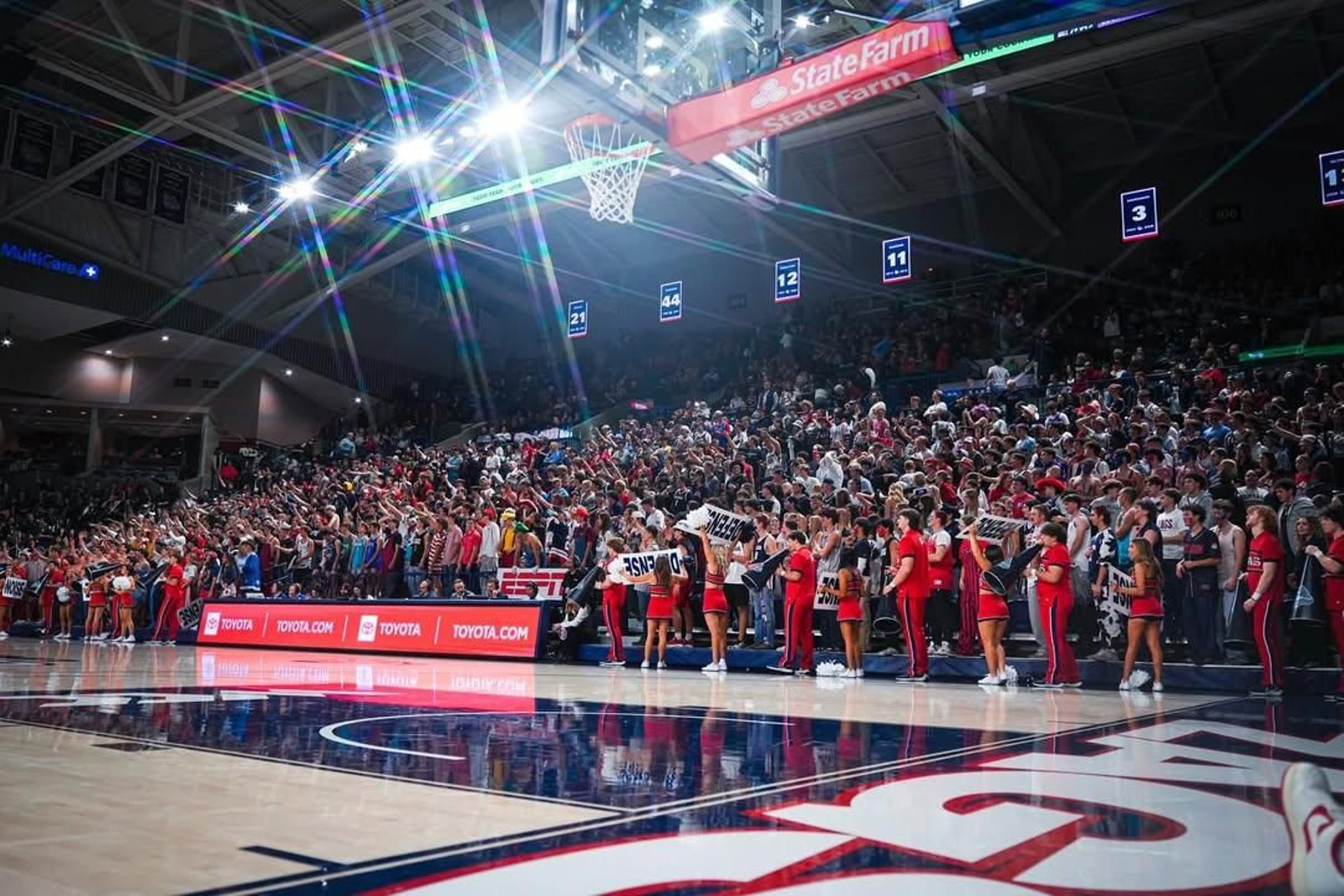 NCAA: Mario Saint-Supéry brilla en el triunfo de Gonzaga