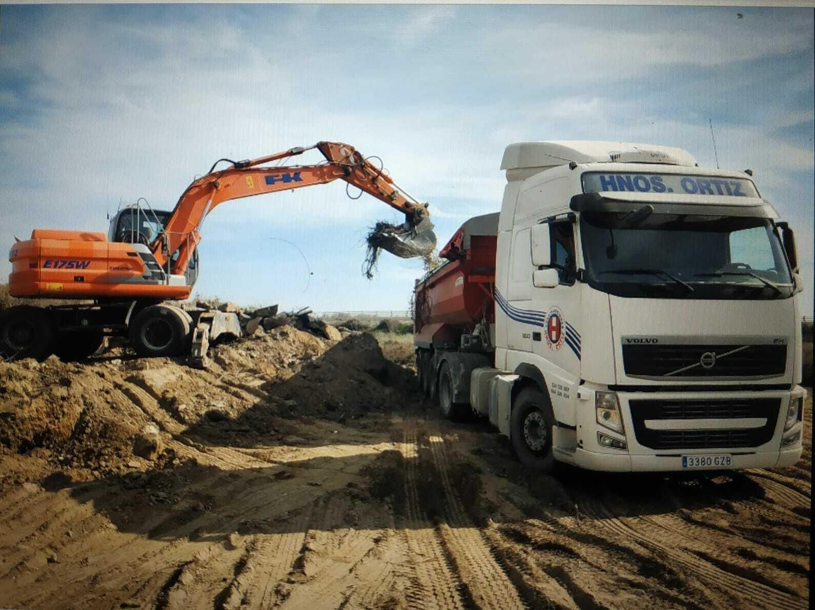 Obras en el paseo marítimo, una imagen de archivo