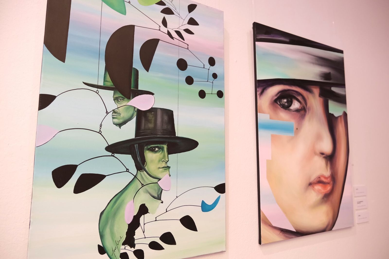 La exposición 'Melancolía', de Jesús Calzada, en el Palacio de Viana de Córdoba, en imágenes